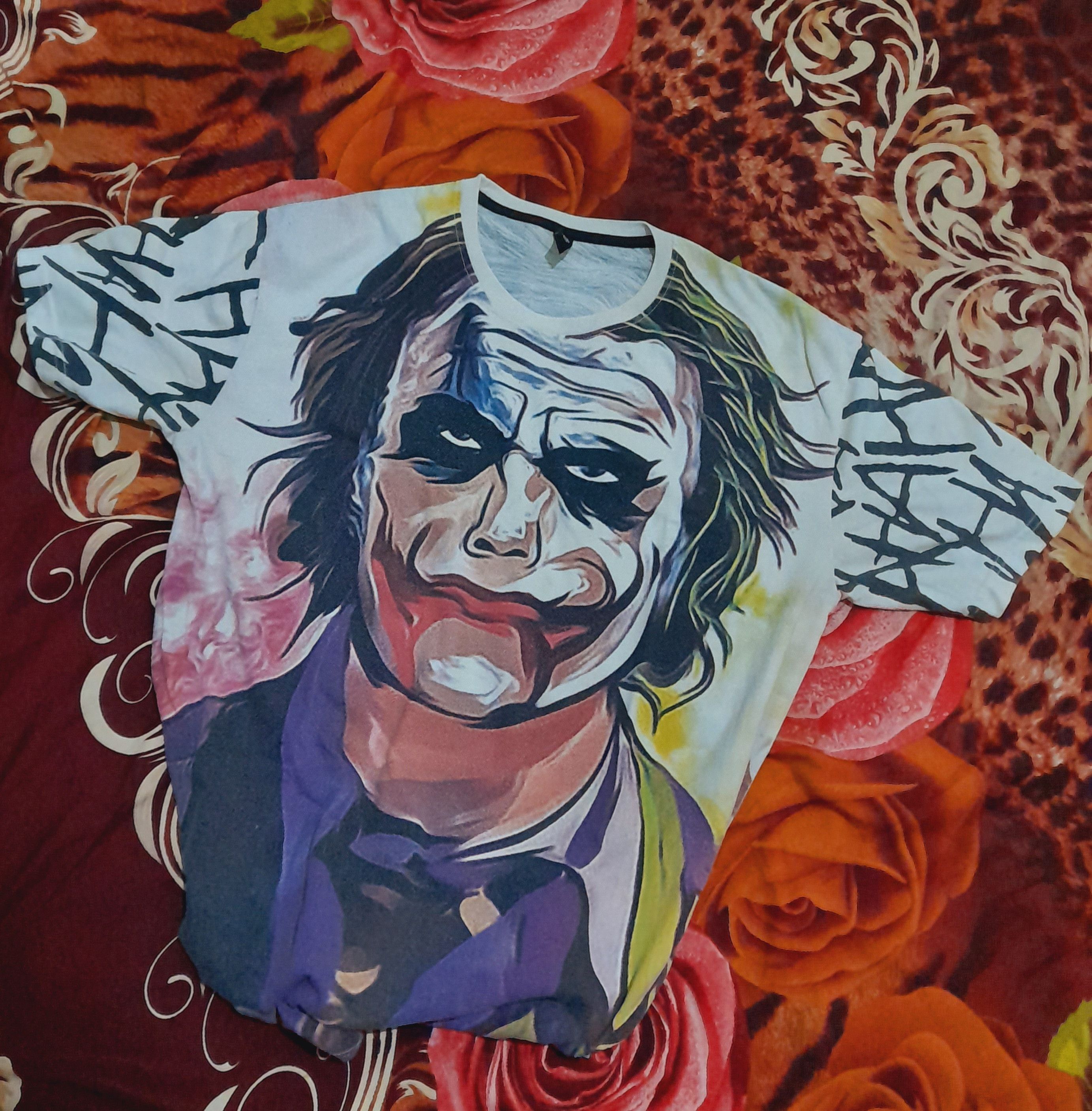 Japanese Brand Joker all over print 🔥Luxury tshirt🔥 Size US M / EU 48-50 / 2 - 1 Thumbnail