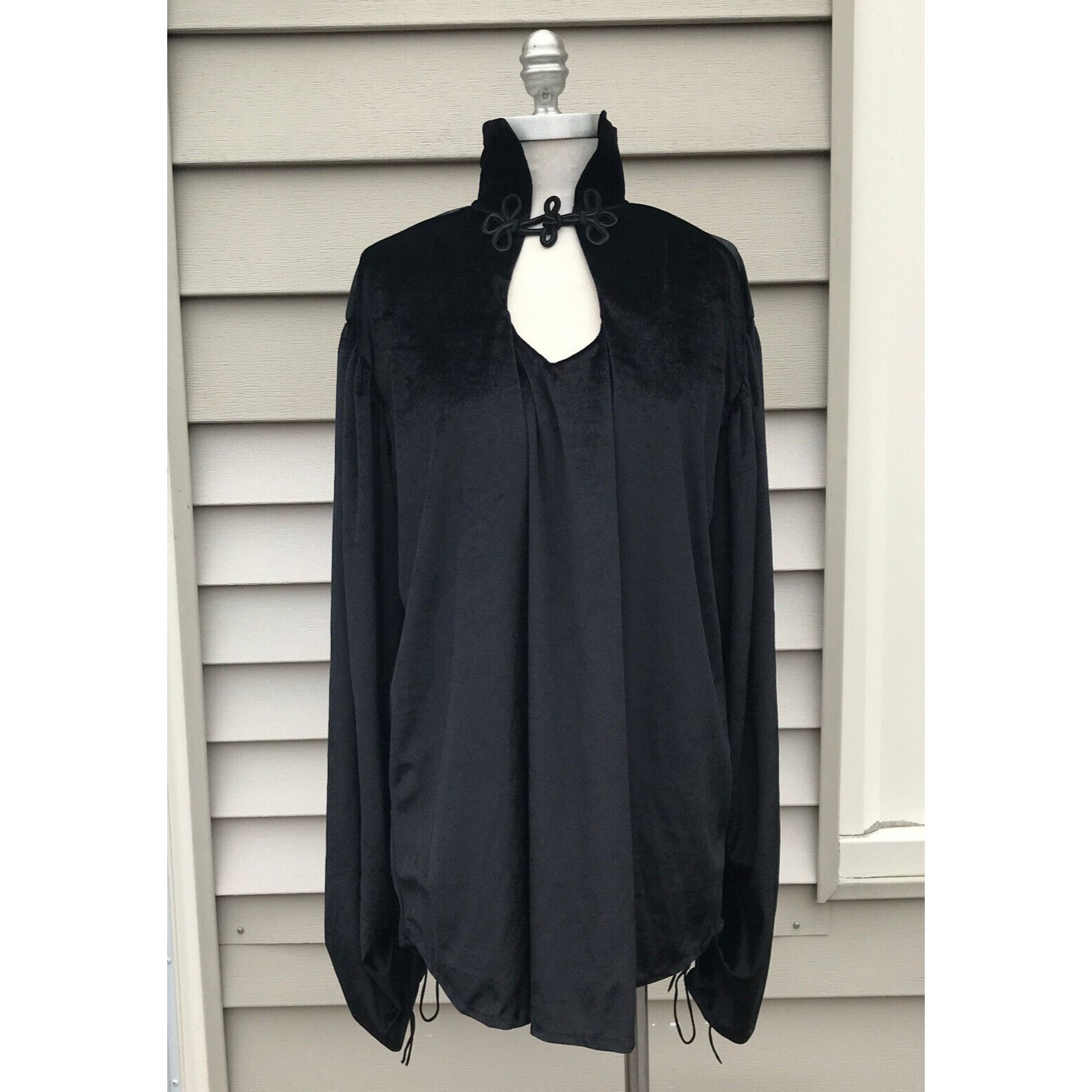 Other UK Phaze UK Gothic Victorian Velvet Shirt Top One Size Size US M / EU 48-50 / 2 - 1 Thumbnail