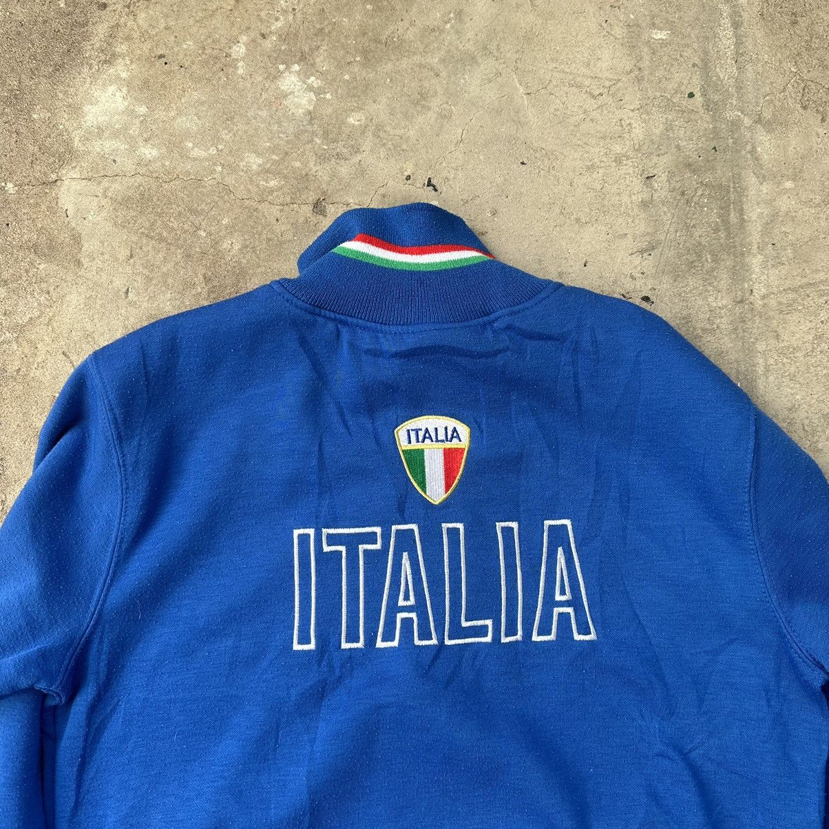 Other Vintage Italia y2k Embroidered Spellout Logo Zip Up Hoodie Size US M / EU 48-50 / 2 - 12 Thumbnail