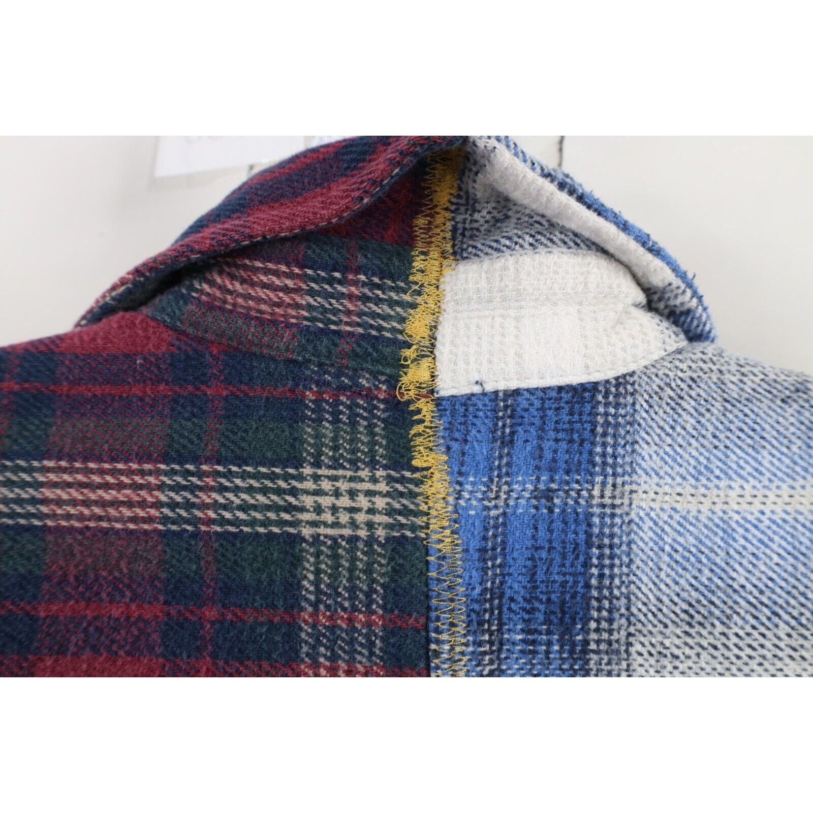 Vintage Vintage 90s Y2K Streetwear Custom Flannel Shirt Dress Size L / US 10 / IT 46 - 16 Thumbnail
