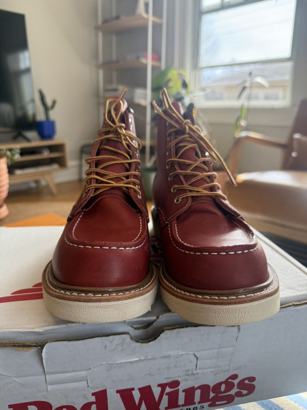 Red Wing Red Wing Moc Toe 8864 Size US 6.5 / EU 39-40 - 6 Thumbnail