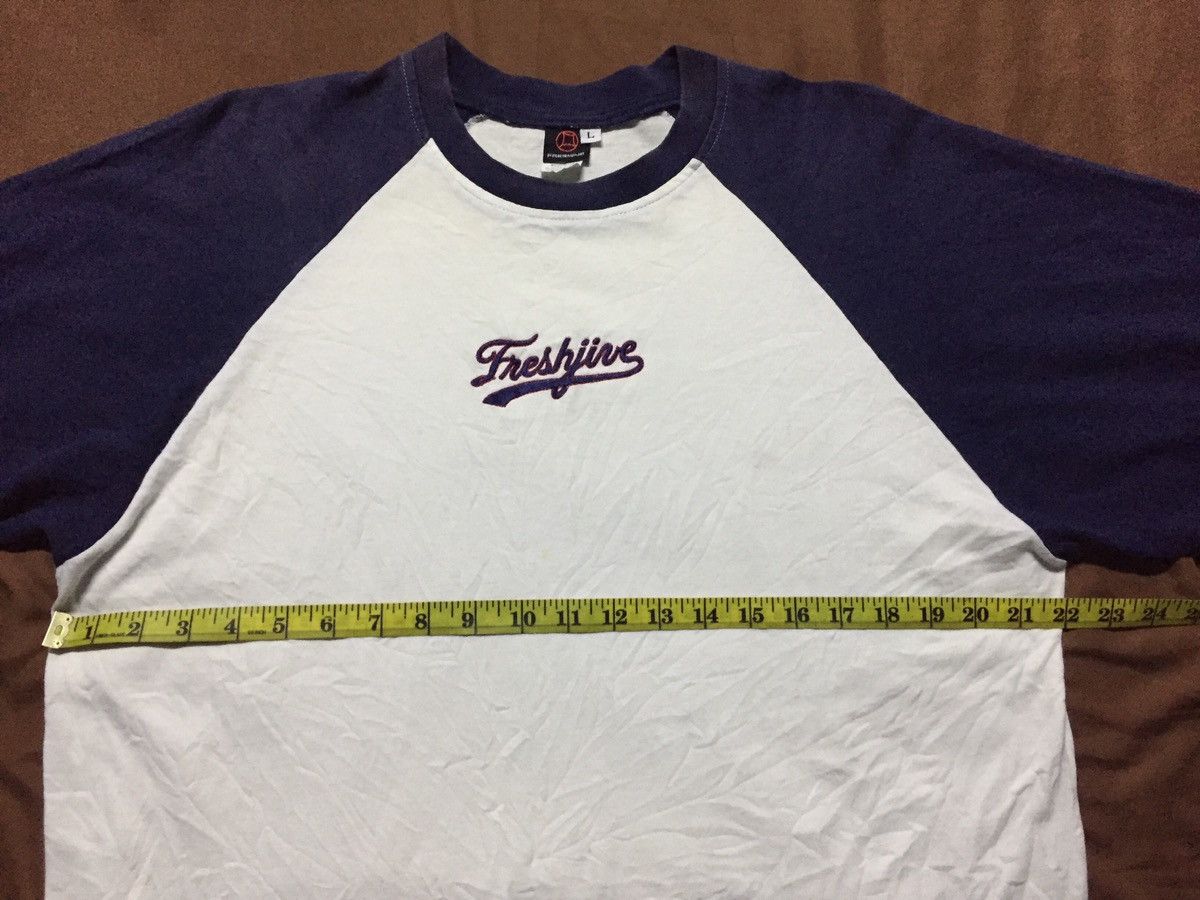 Freshjive × Vintage Vintage Freshjive Embroidered Raglan Tee Size US L / EU 52-54 / 3 - 7 Thumbnail