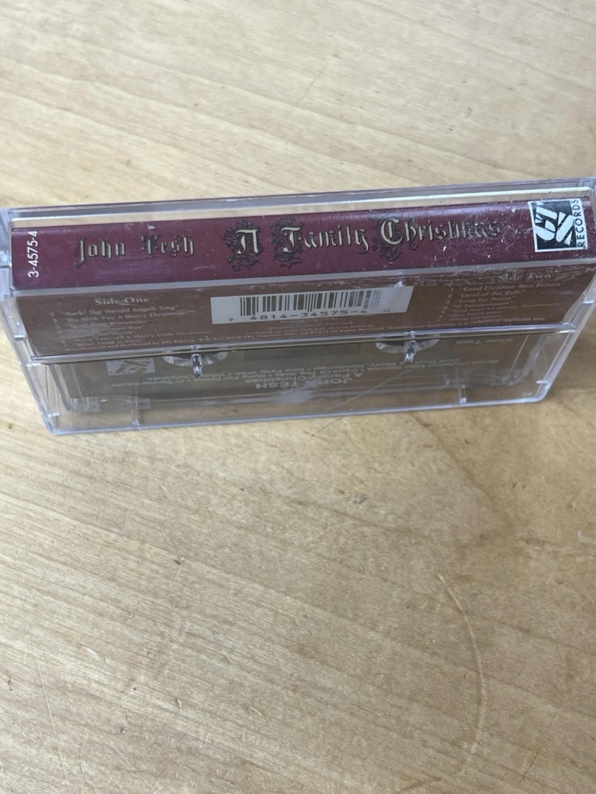 Other A Family Christmas John Tesh (Cassette Tape, 1994) Size ONE SIZE - 7 Thumbnail