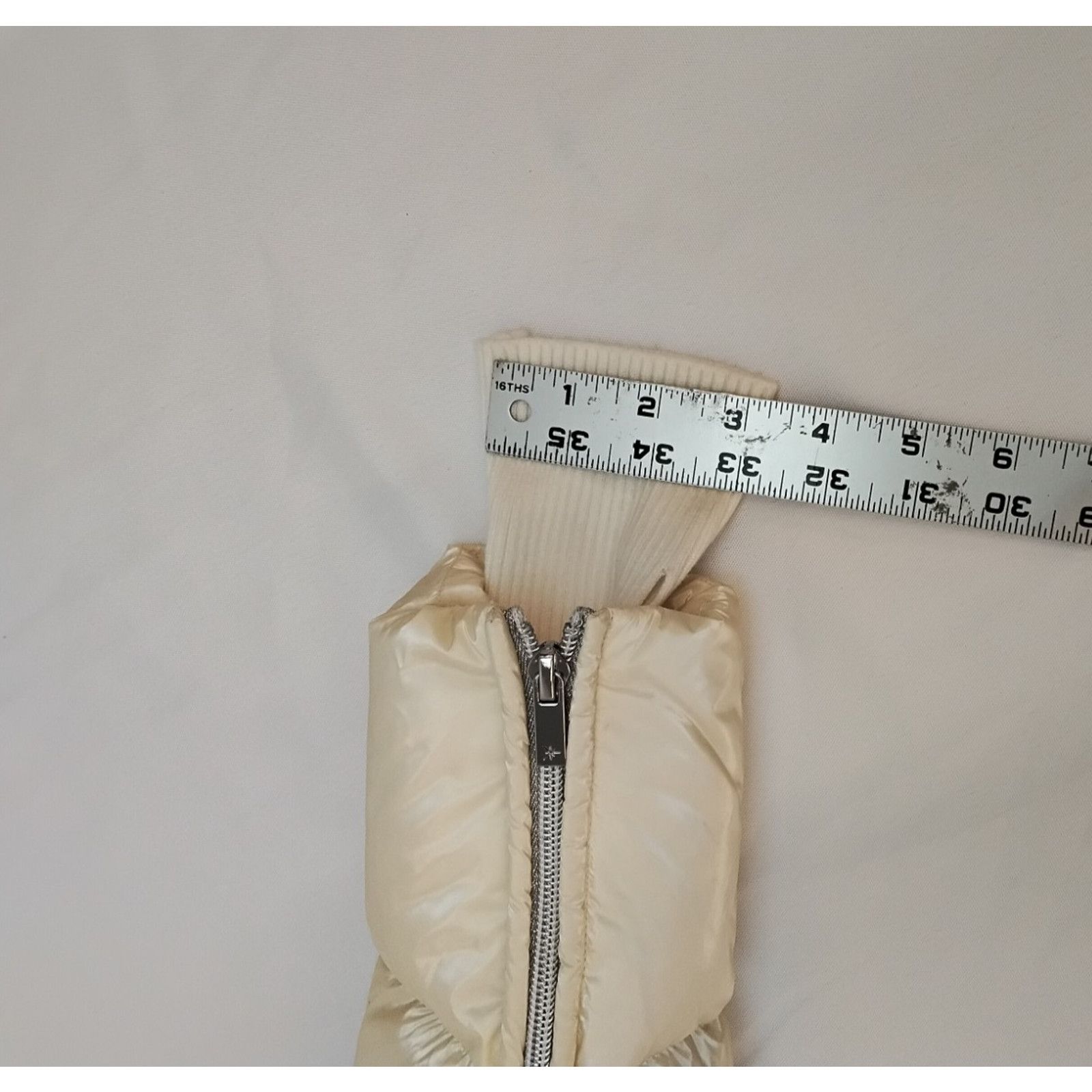 Other My Sunday Ski Down Jacket Women's Small Cream Holographic Size S / US 4 / IT 40 - 8 Thumbnail