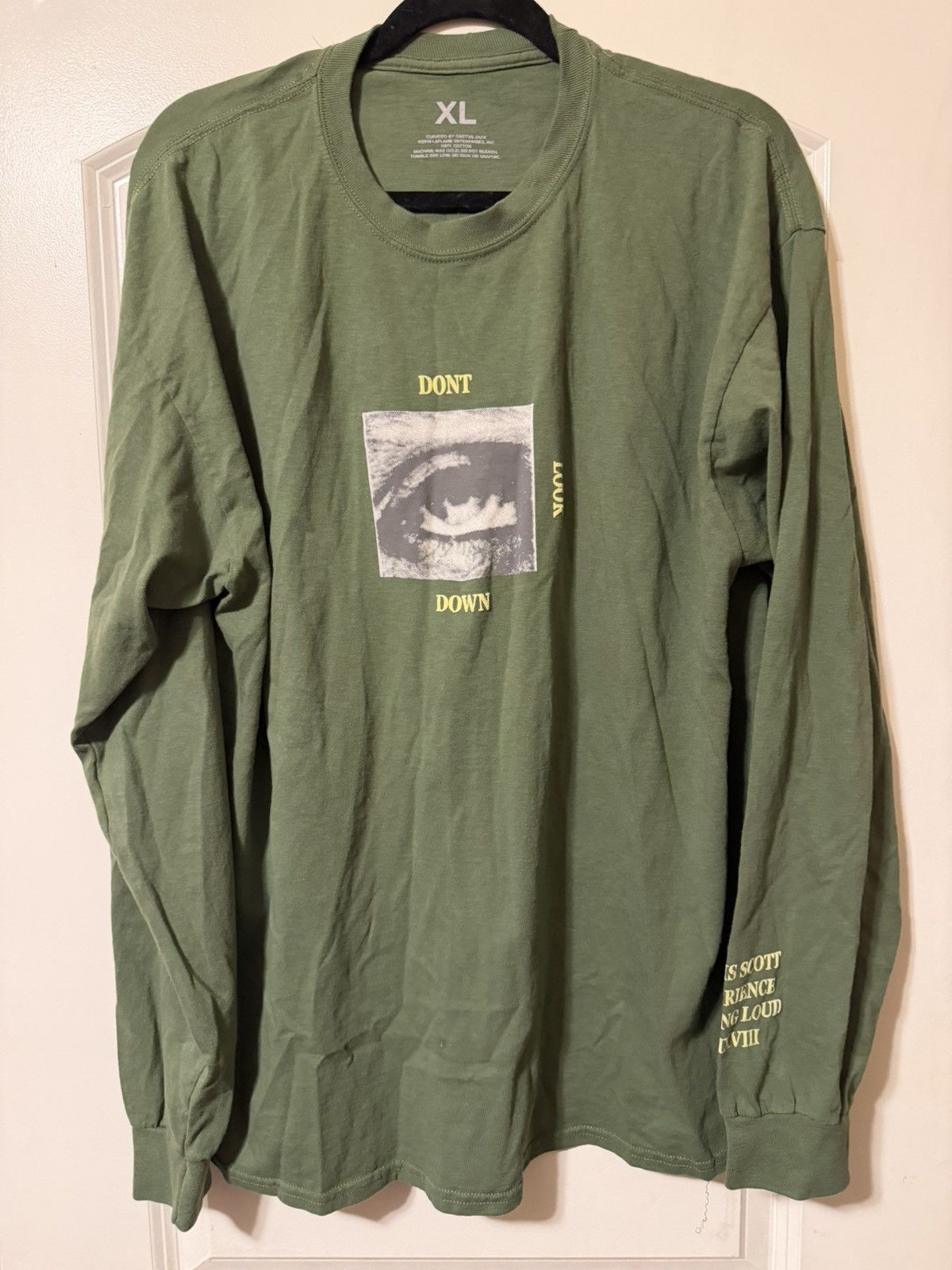 Travis Scott Travis Scott Rolling Loud Miami Dont Look Down LS Tee Size US XL / EU 56 / 4 - 1 Thumbnail