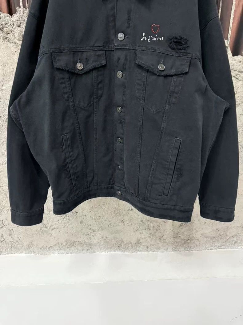 Balenciaga Balenciaga Valentine's Day Limited Edition Denim Jacket-250 Size US S / EU 44-46 / 1 - 5 Thumbnail