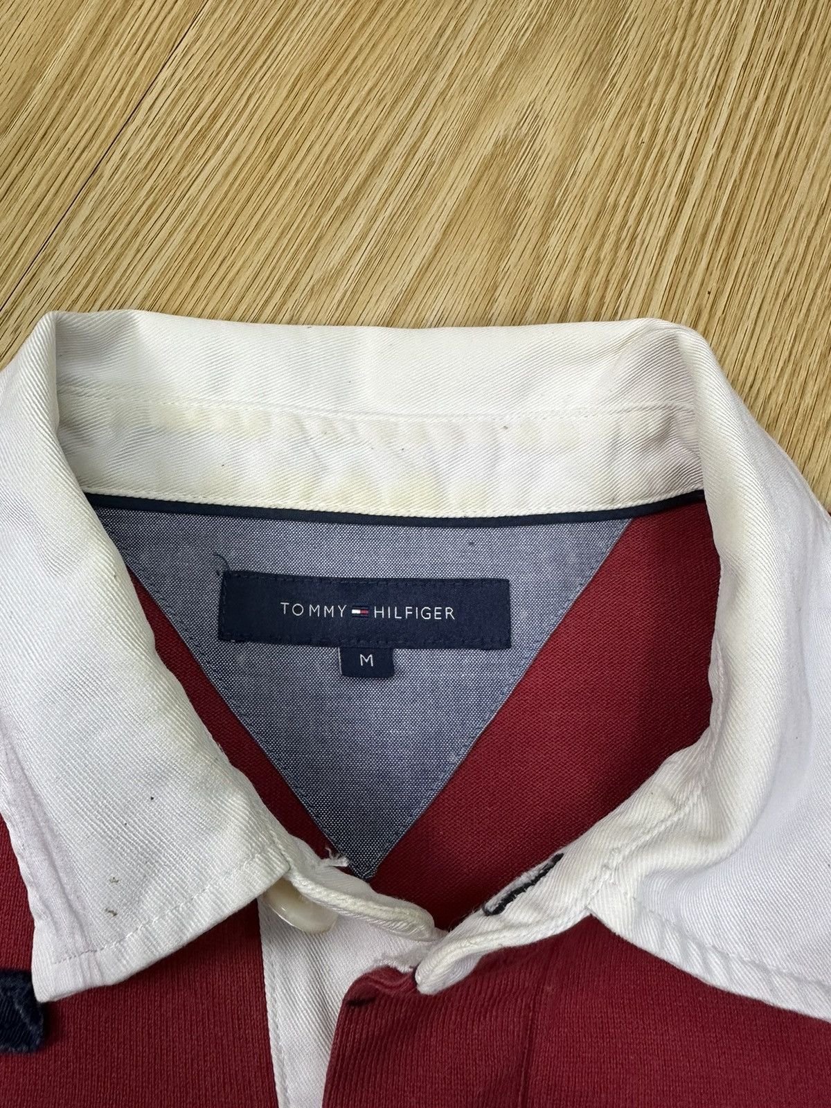 Tommy Hilfiger Tommy Hilfiger Rugby Polo Shirt A920 Size US M / EU 48-50 / 2 - 8 Thumbnail