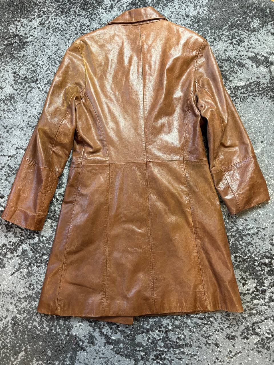 If Six Was Nine × Vintage Vintage Y2K Brown Avantgarde Tomahawk Long Coat Jacket Size US S / EU 44-46 / 1 - 12 Thumbnail