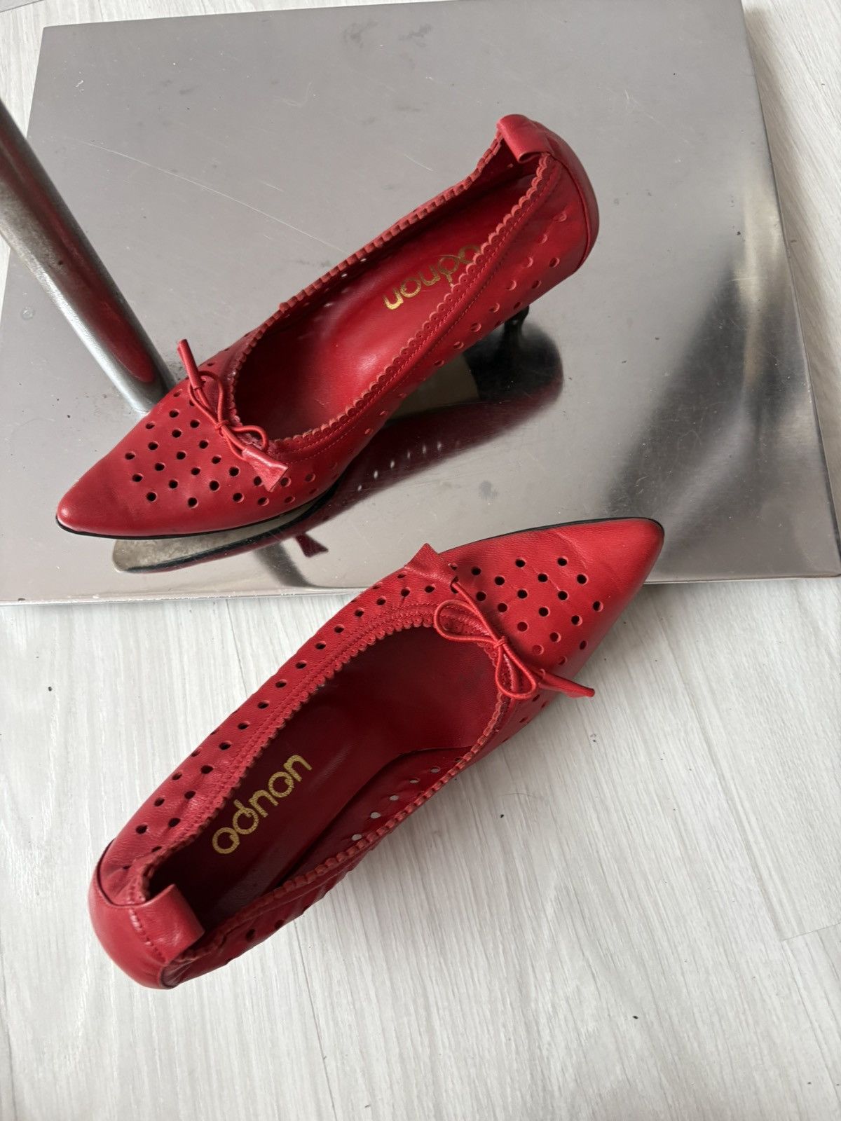 Vintage y2k leather kitten heels Size US 8.5 / IT 38.5 - 9 Thumbnail
