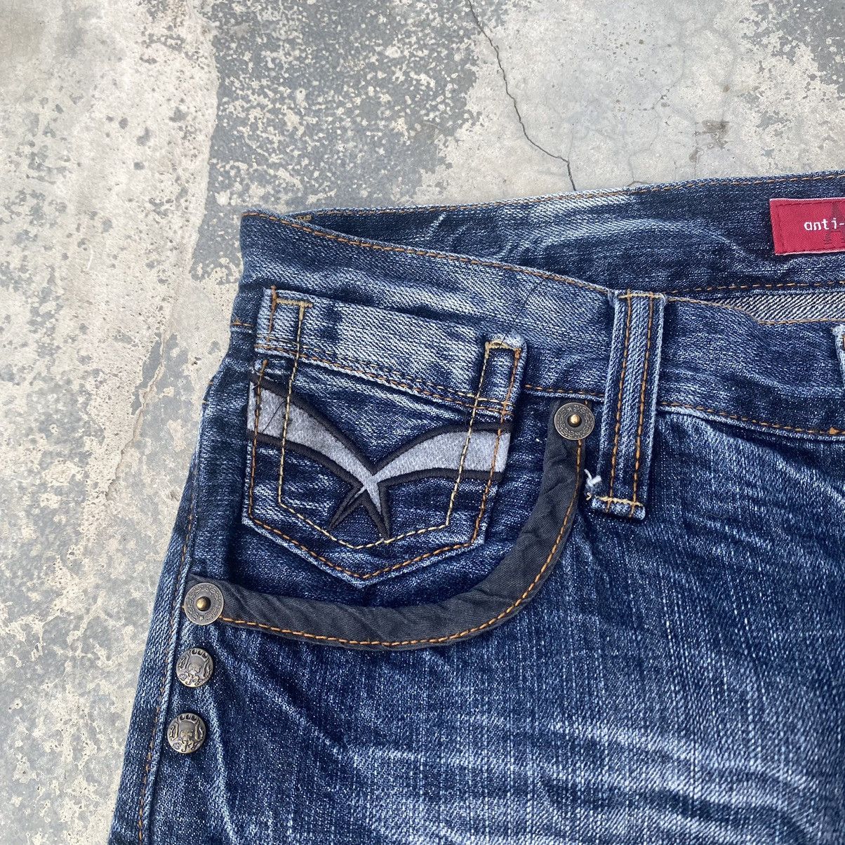 If Six Was Nine ANTI LABEL JEAN Black Wing Size US 31 - 6 Thumbnail
