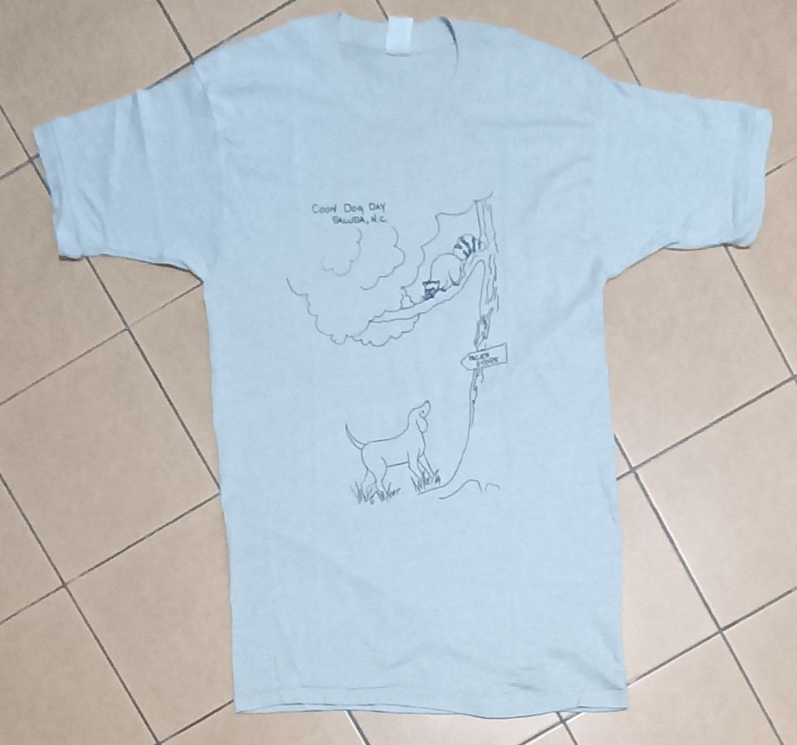 Vintage VINTAGE 80s SALUDA N. C. COON DOG DAY SHIRT Size US M / EU 48-50 / 2 - 2 Thumbnail