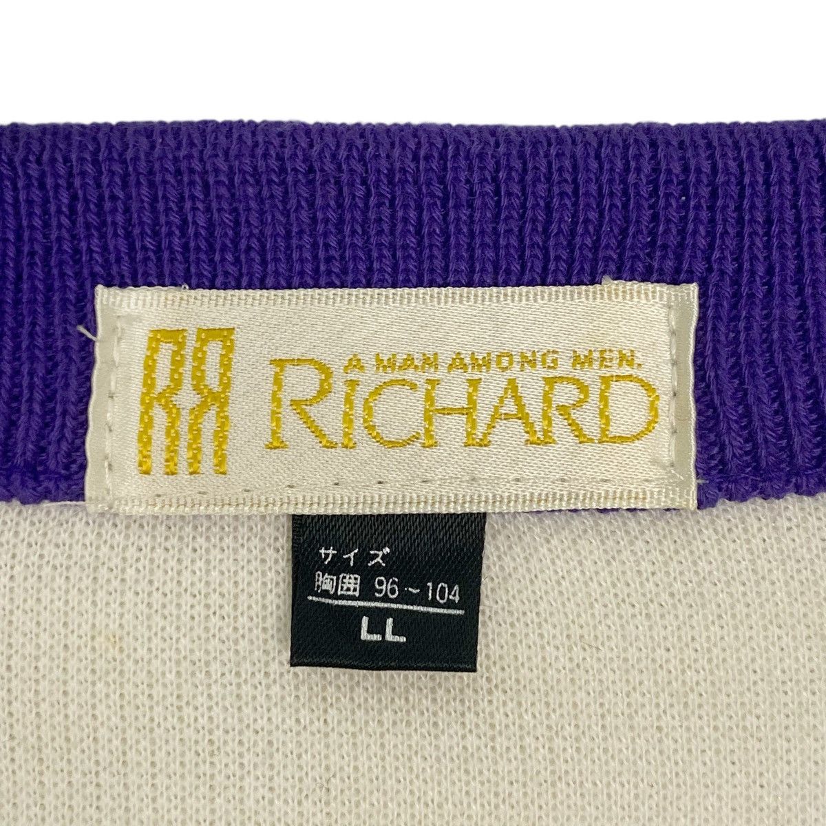 Other Vintage Richard Sweatshirt Crewneck Over Print Purple Size L Size US L / EU 52-54 / 3 - 8 Thumbnail