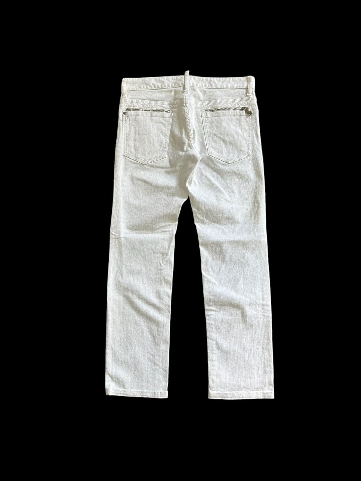 Dsquared2 [32 x 37] SS14 Dsquared White denim Made in Italy 7 pocket Size US 32 / EU 48 - 2 Thumbnail