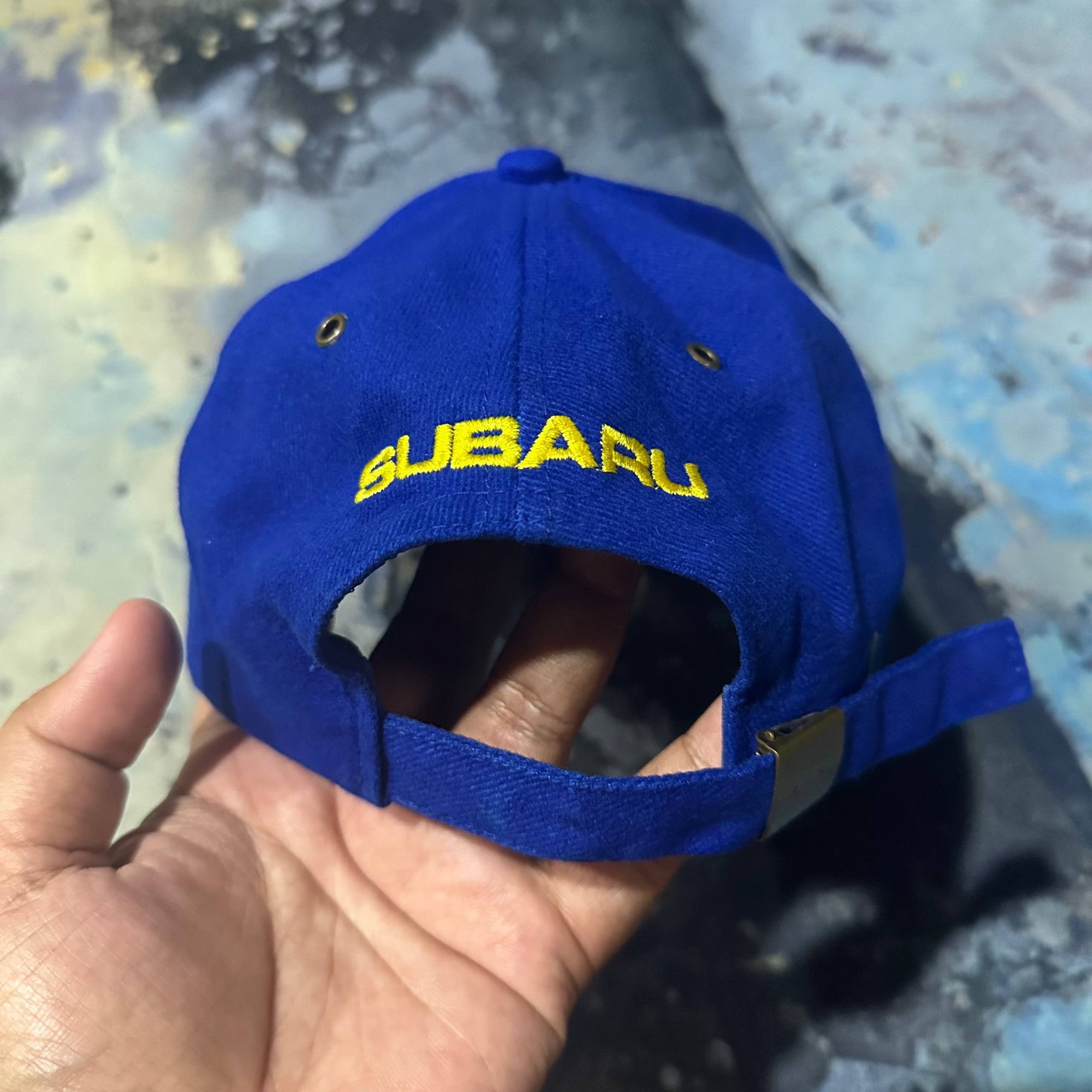 Vintage Vintage Subaru Racing World Rally Team Hat Size ONE SIZE - 6 Thumbnail
