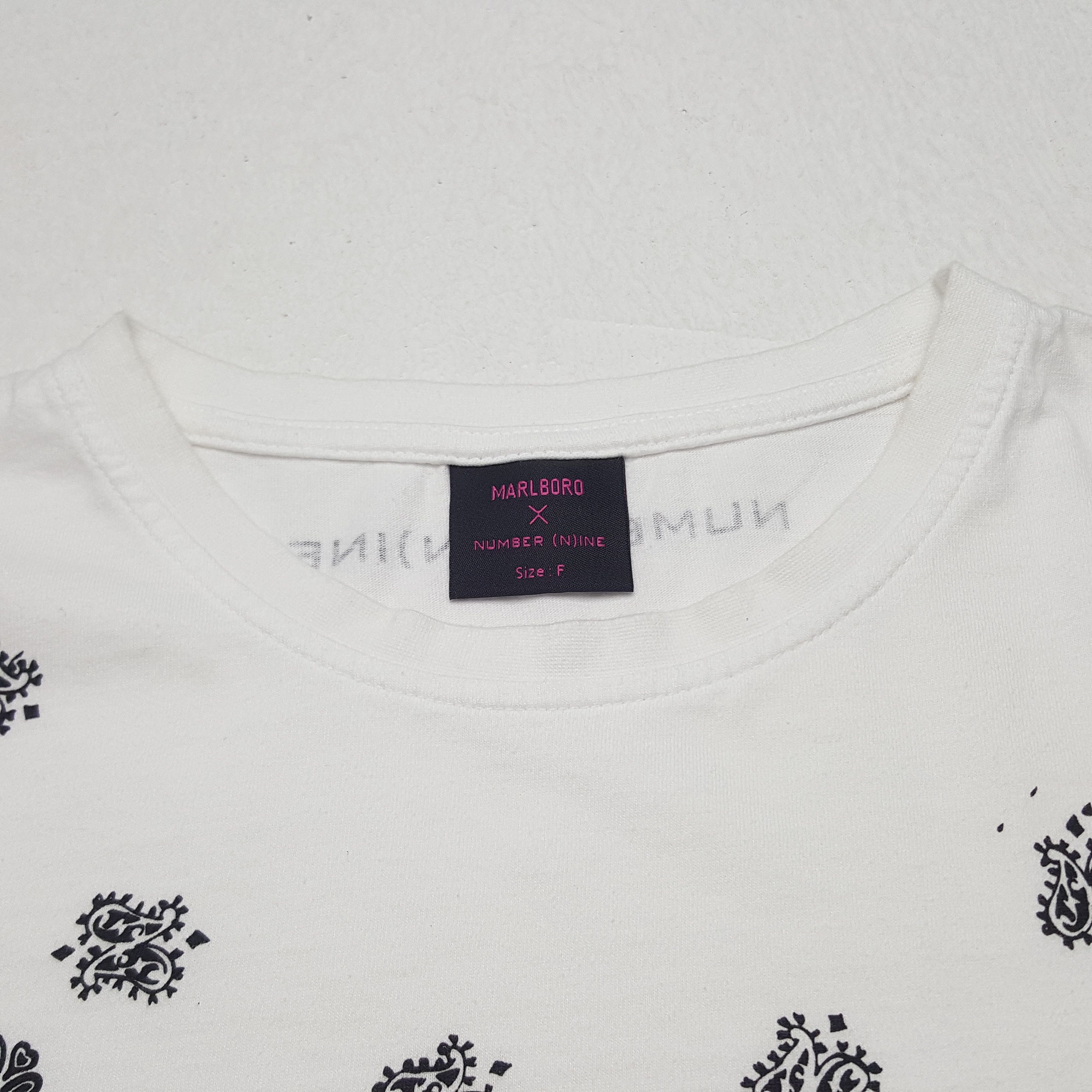 Marlboro × Number (N)ine × Vintage Vintage Number (N)ine X Marlboro Japanese Brand Tshirt Size US L / EU 52-54 / 3 - 5 Thumbnail