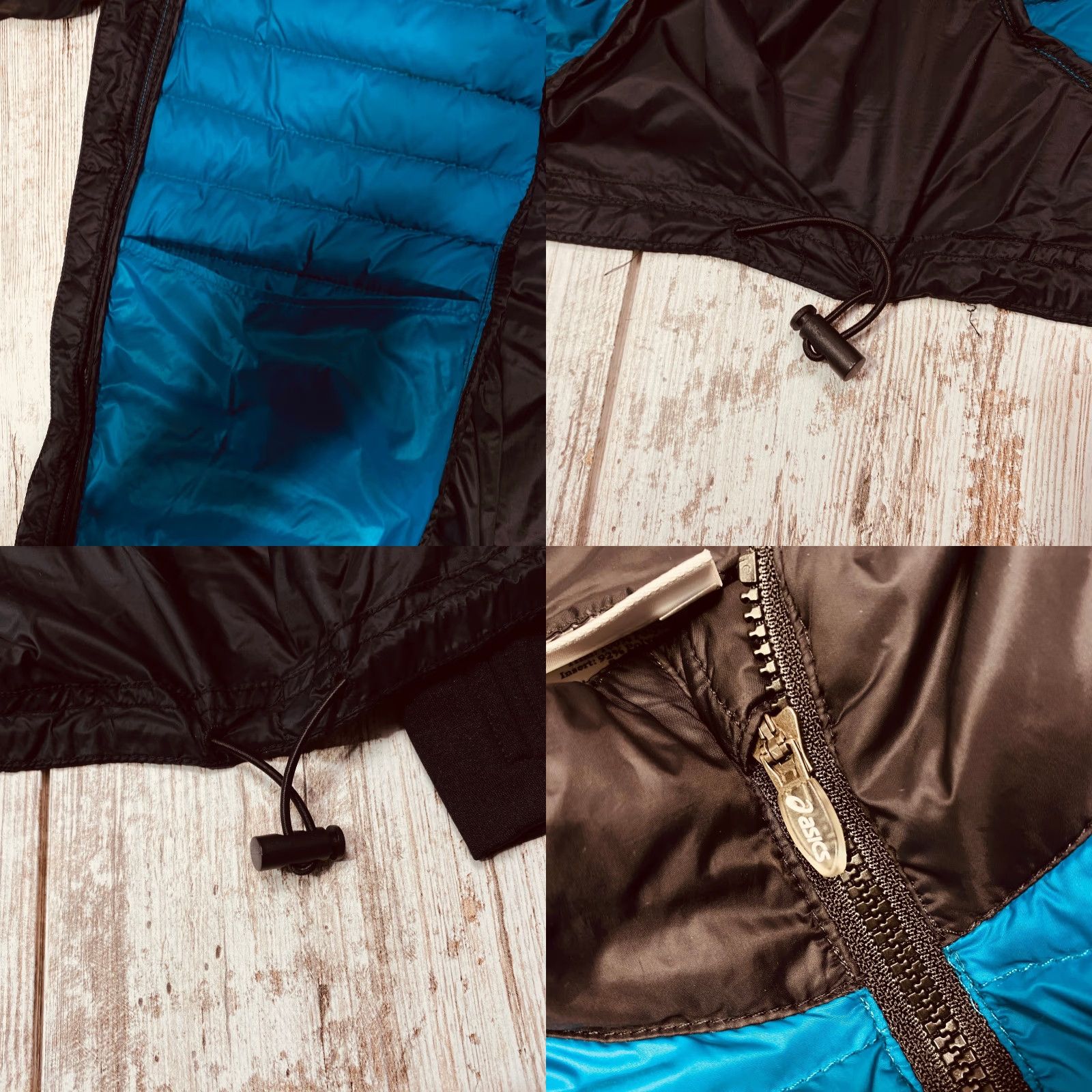 Asics ASICS Men’s Large Blue Puffer Jacket Lightweight Full Zip Outdoor Hiking Size US L / EU 52-54 / 3 - 8 Thumbnail