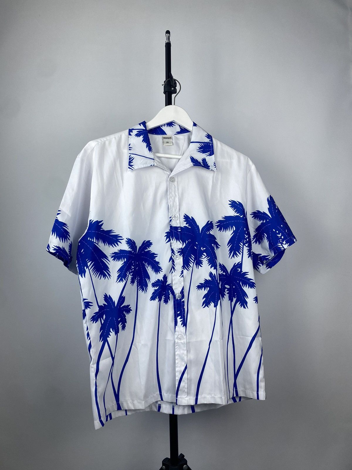 Vintage Vintage Y2K Hawaii Crazy Overprint Shirt Size US XL / EU 56 / 4 - 1 Thumbnail