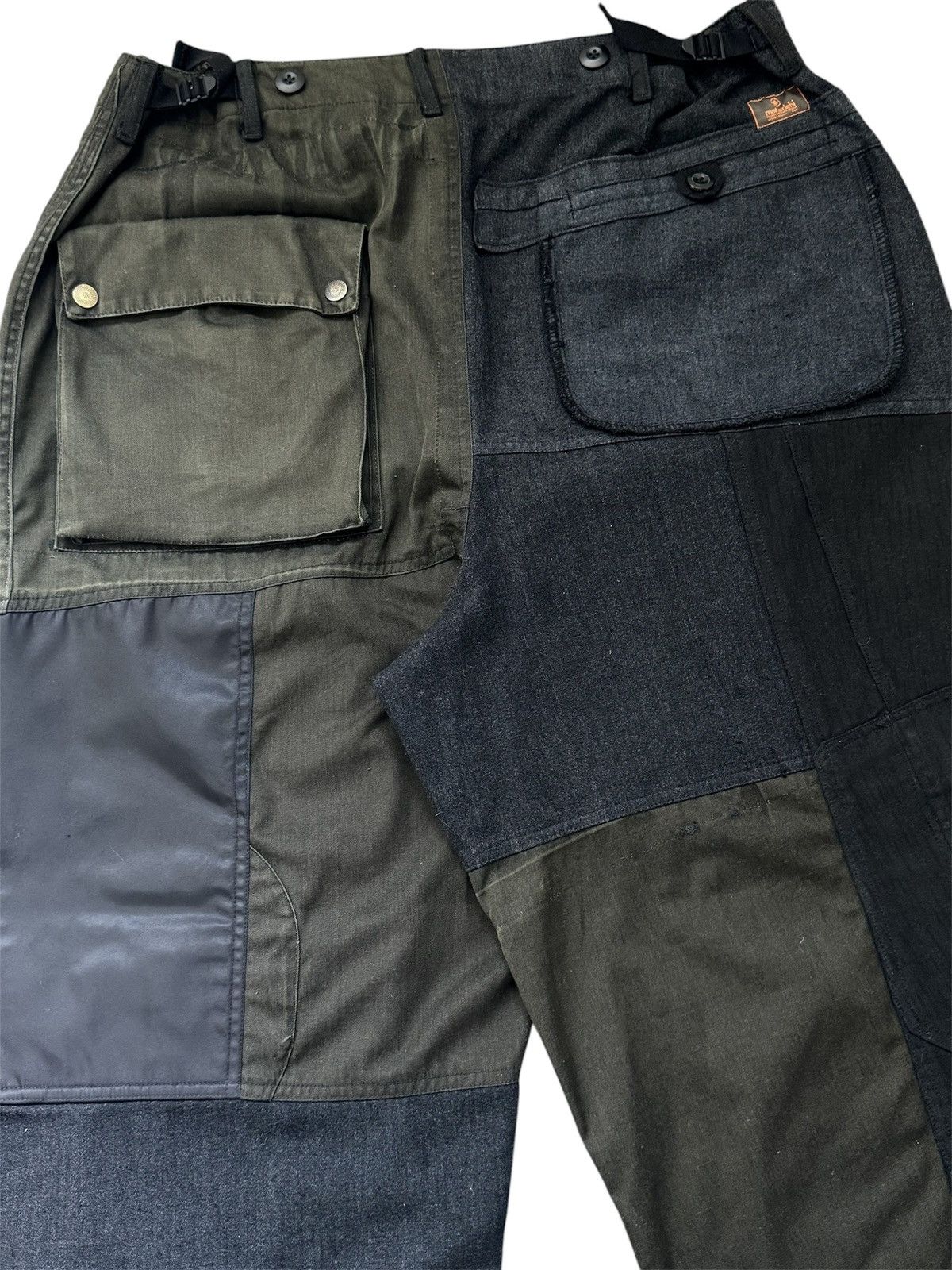 Maharishi Maharishi Rebuilt Runway Rare Tactical Cargo Pocket Pants Size US 34 / EU 50 - 4 Thumbnail