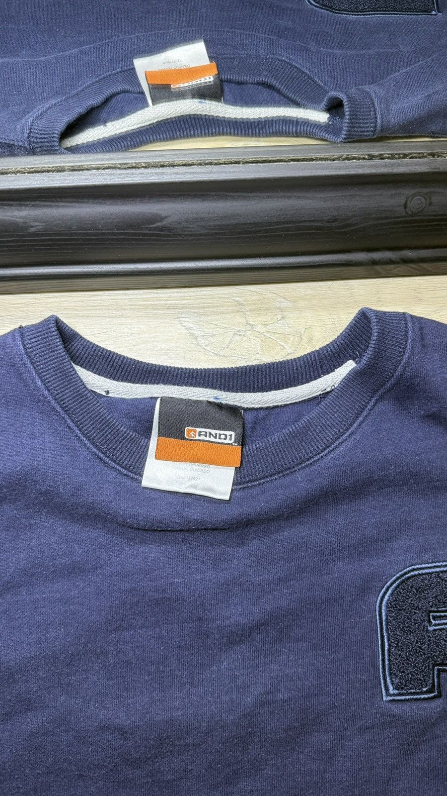 Other Vintage 1990s AND1 Reverse Weave Patched & Embroidered Logo Size US L / EU 52-54 / 3 - 3 Thumbnail