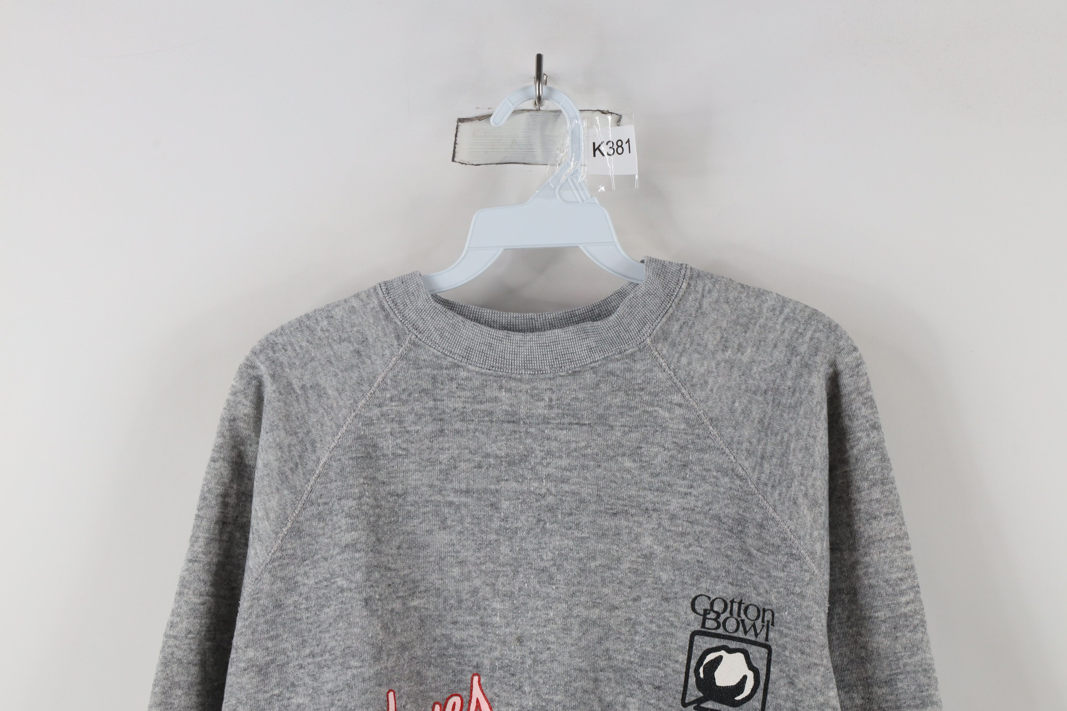 Vintage Vintage 80s Ohio State University Football Sweatshirt USA Size US XL / EU 56 / 4 - 2 Thumbnail