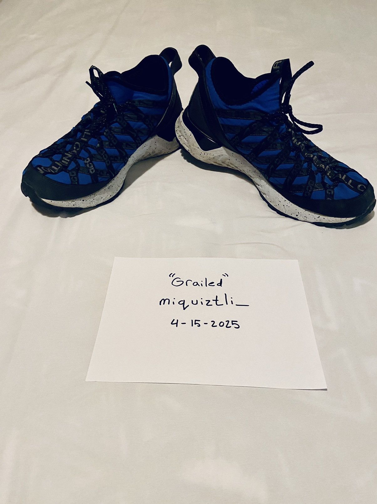 Nike Nike ACG React Terra Gobe - THE ABYSS/ROYAL BLUE Size US 10.5 / EU 43-44 - 3 Thumbnail