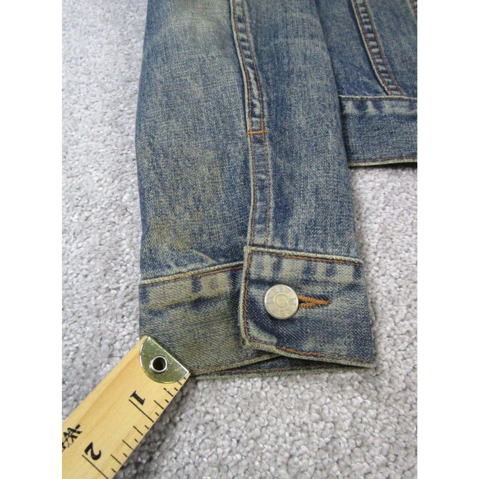 J.Crew J.CREW Jacket Mens S Blue Cotton Denim Size S / US 4 / IT 40 - 4 Thumbnail