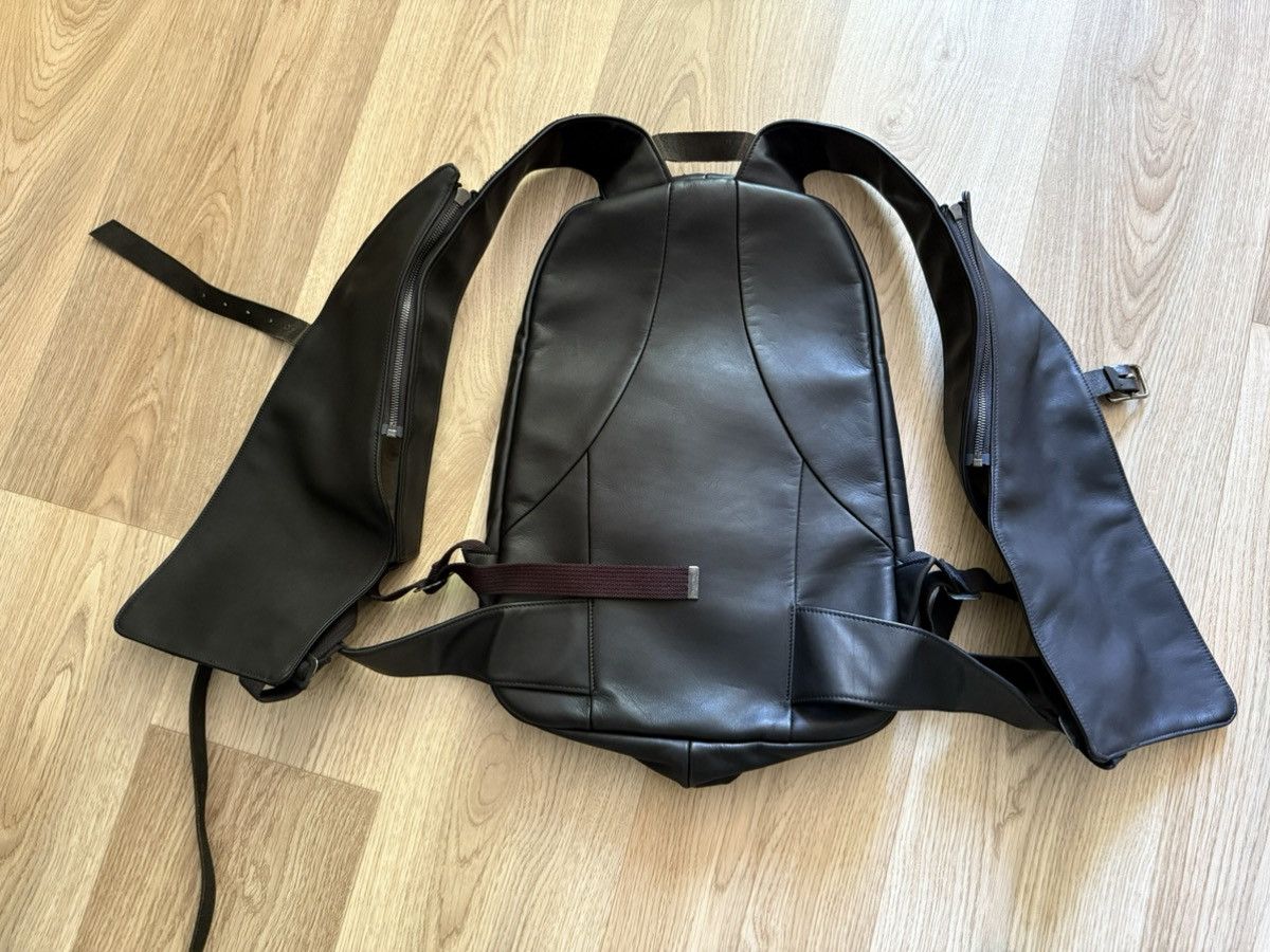 D.Hygen Horse Leather Vest Bag Backpack Size ONE SIZE - 3 Thumbnail
