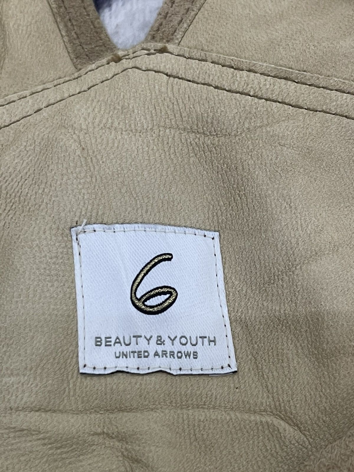 United Arrows NWT Full Goatskin Suede B&Y United Arrows Overalls Slim 2🟦4 Size US 33 - 15 Thumbnail