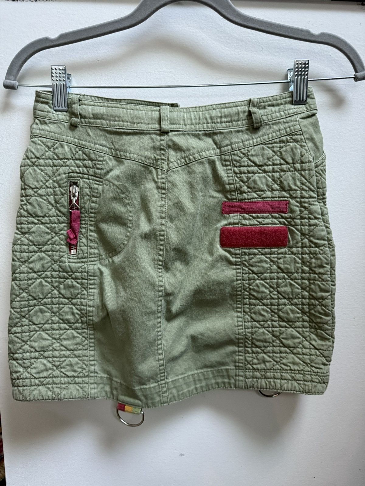Designer × Dior × Vintage Christian Dior Rasta Mini skirt Size 26" / US 2 / IT 38 - 8 Thumbnail