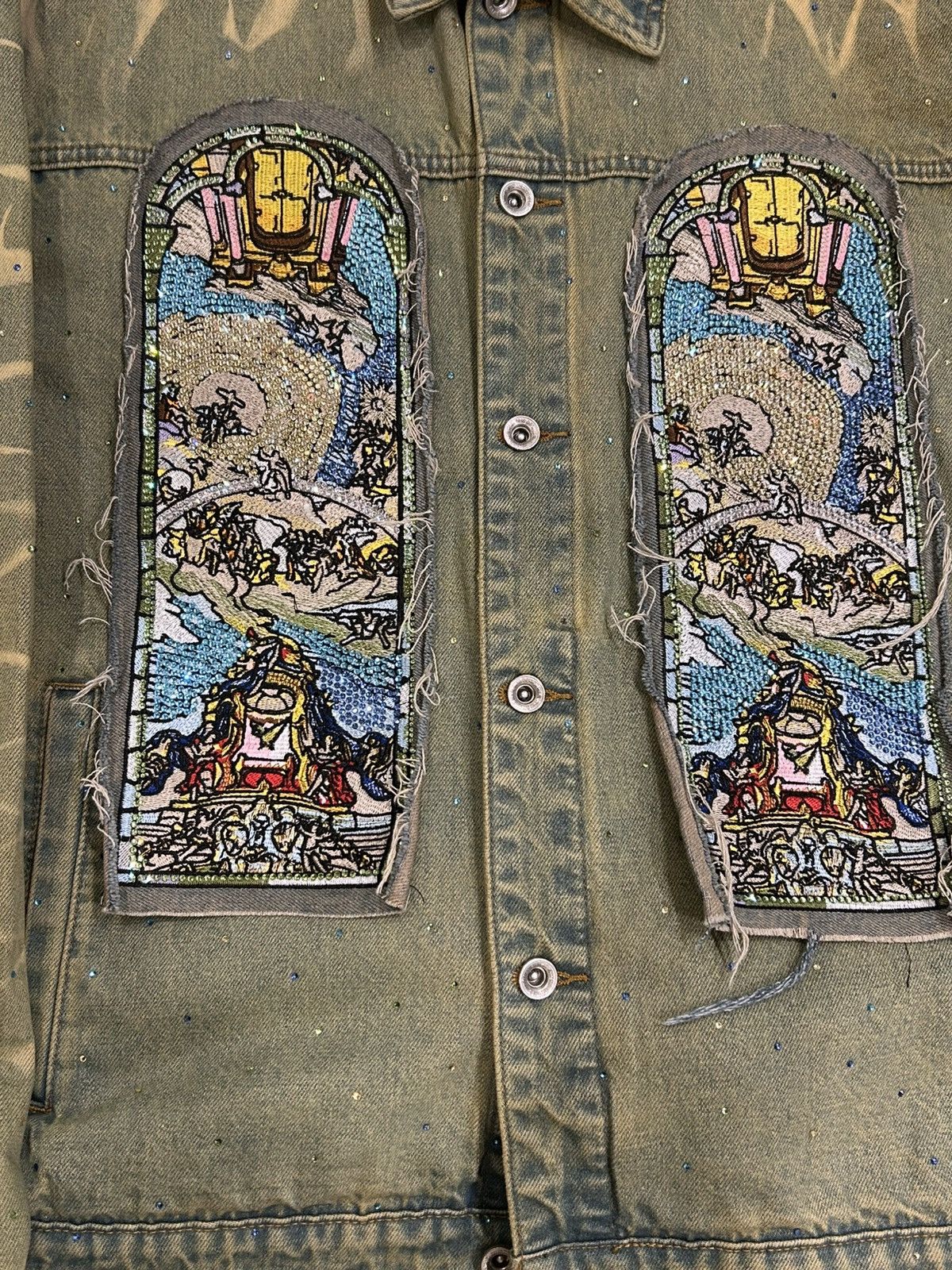 Who Decides War Who Decides War Unfurled Denim Jacket Size US XXL / EU 58 / 5 - 4 Thumbnail