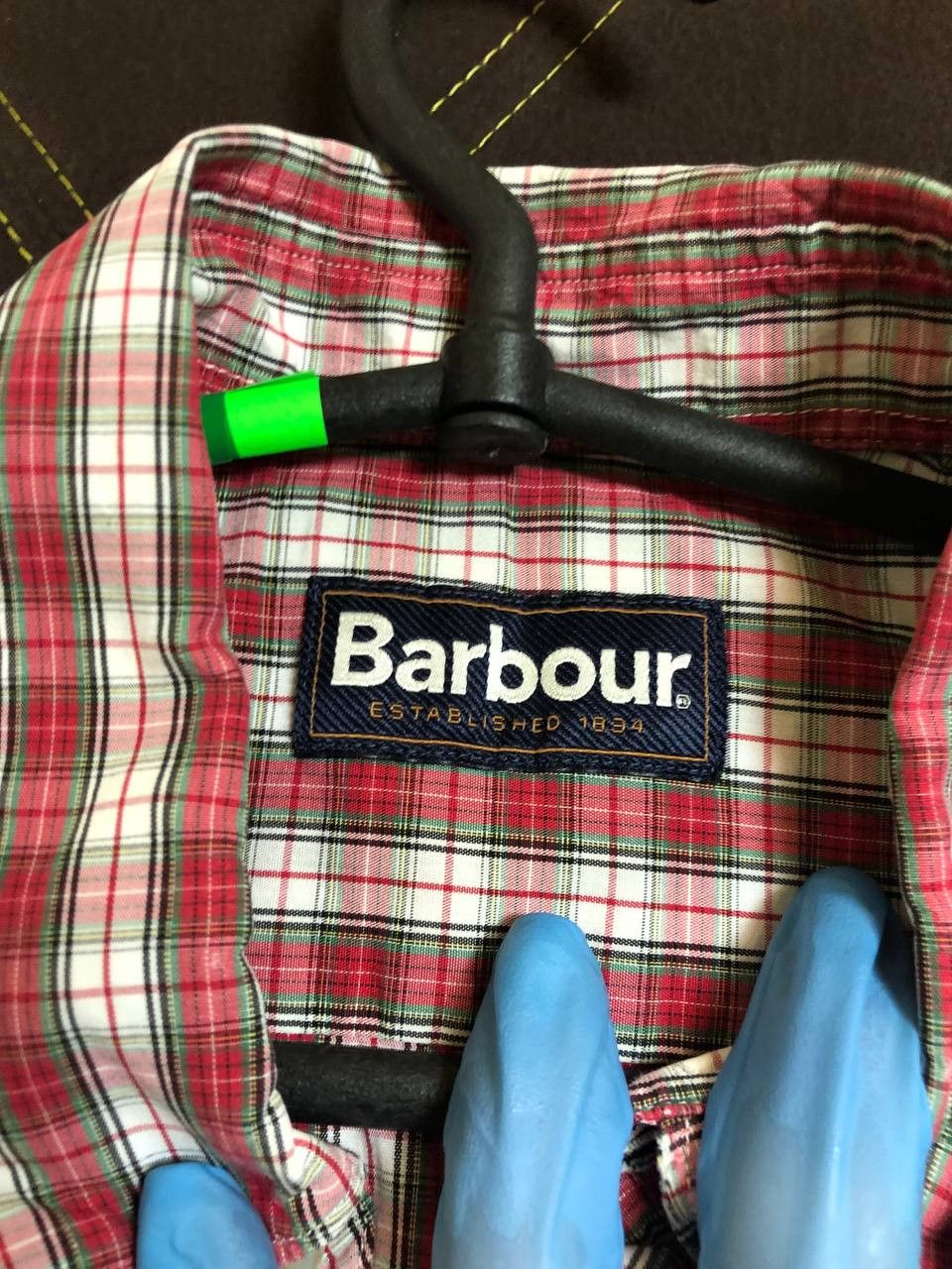 Barbour Barbour Checkered Cotton Short Sleeve Shirt Size US S / EU 44-46 / 1 - 2 Thumbnail
