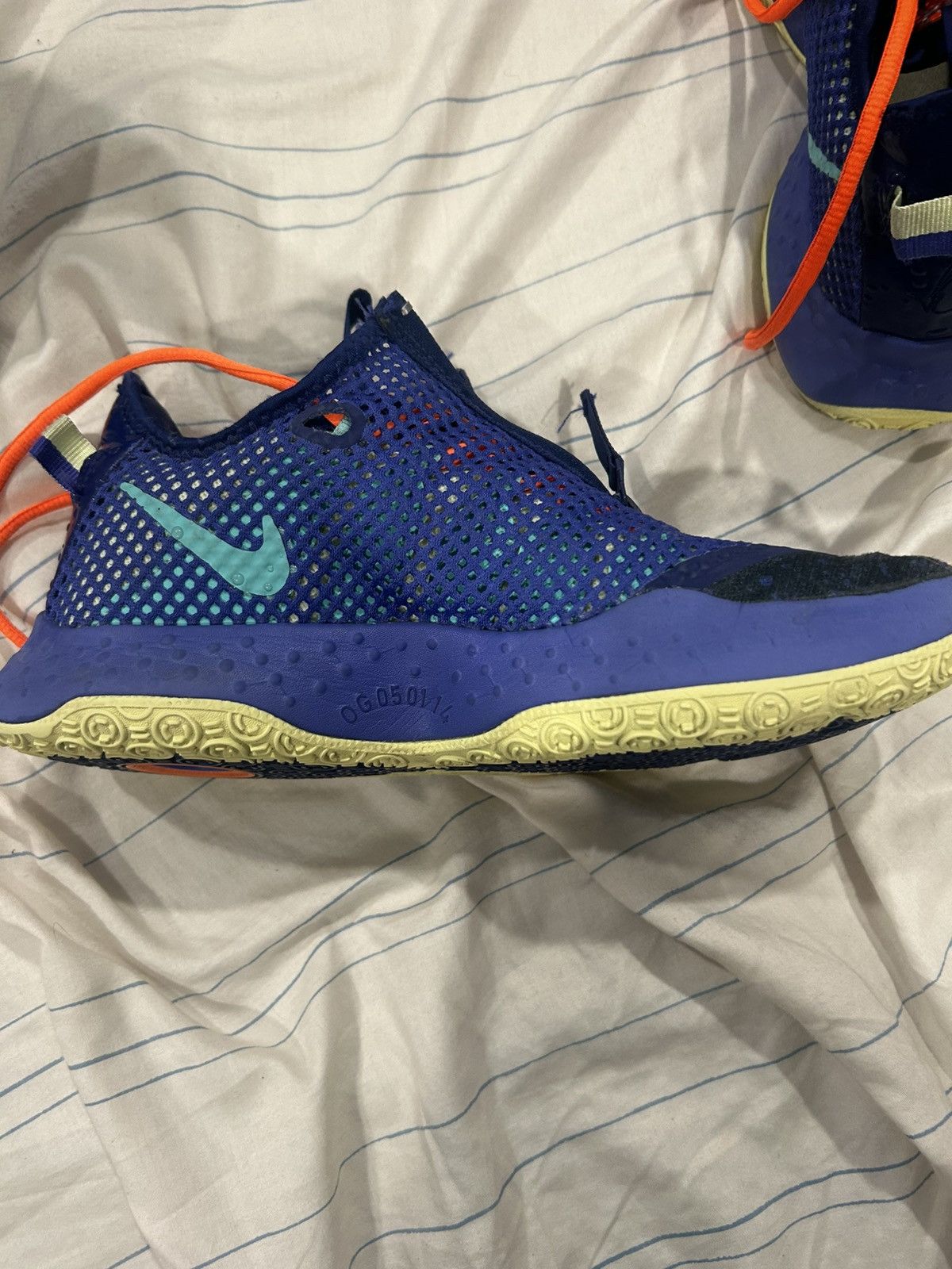 Nike Pg4 purple Gatorade Size US 7.5 / EU 40-41 - 2 Thumbnail