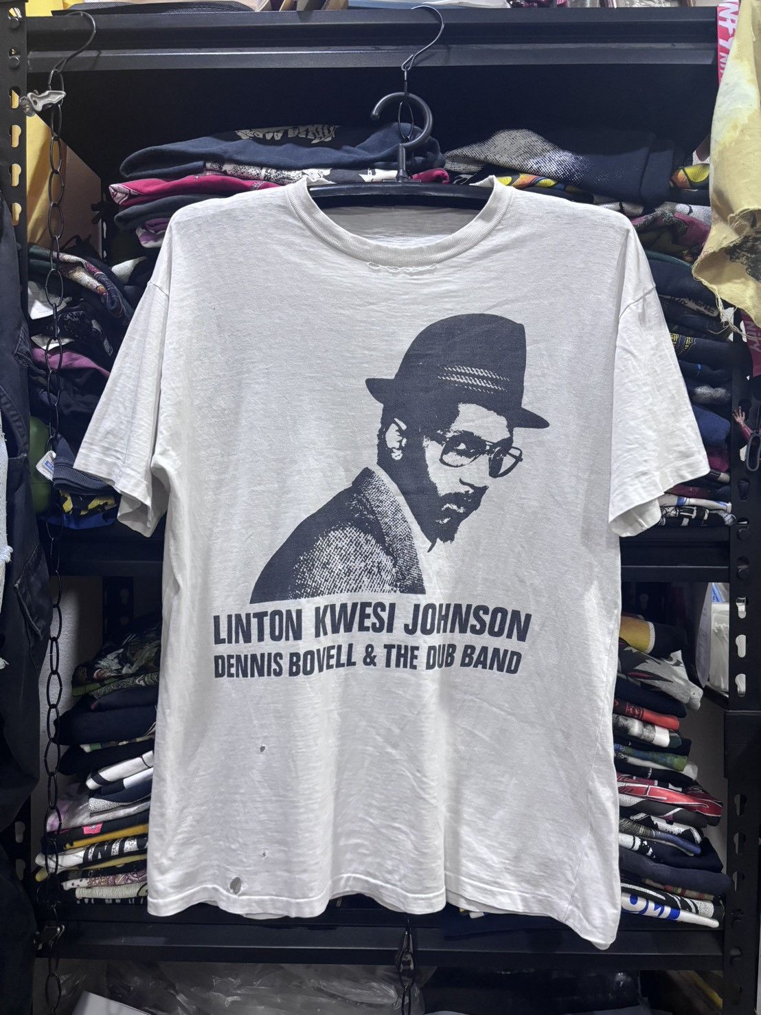 Vintage Vintage Linton kwesi johnson dennis bovell & the dub band Size US M / EU 48-50 / 2 - 1 Thumbnail