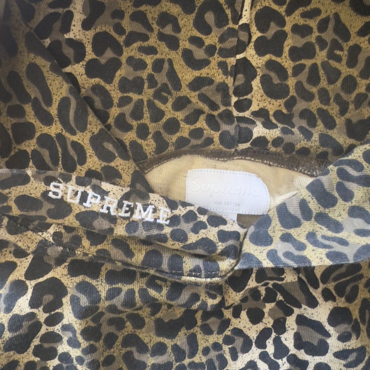 Supreme Supreme cheetah Harvard hooded top XL Size US XL / EU 56 / 4 - 4 Thumbnail