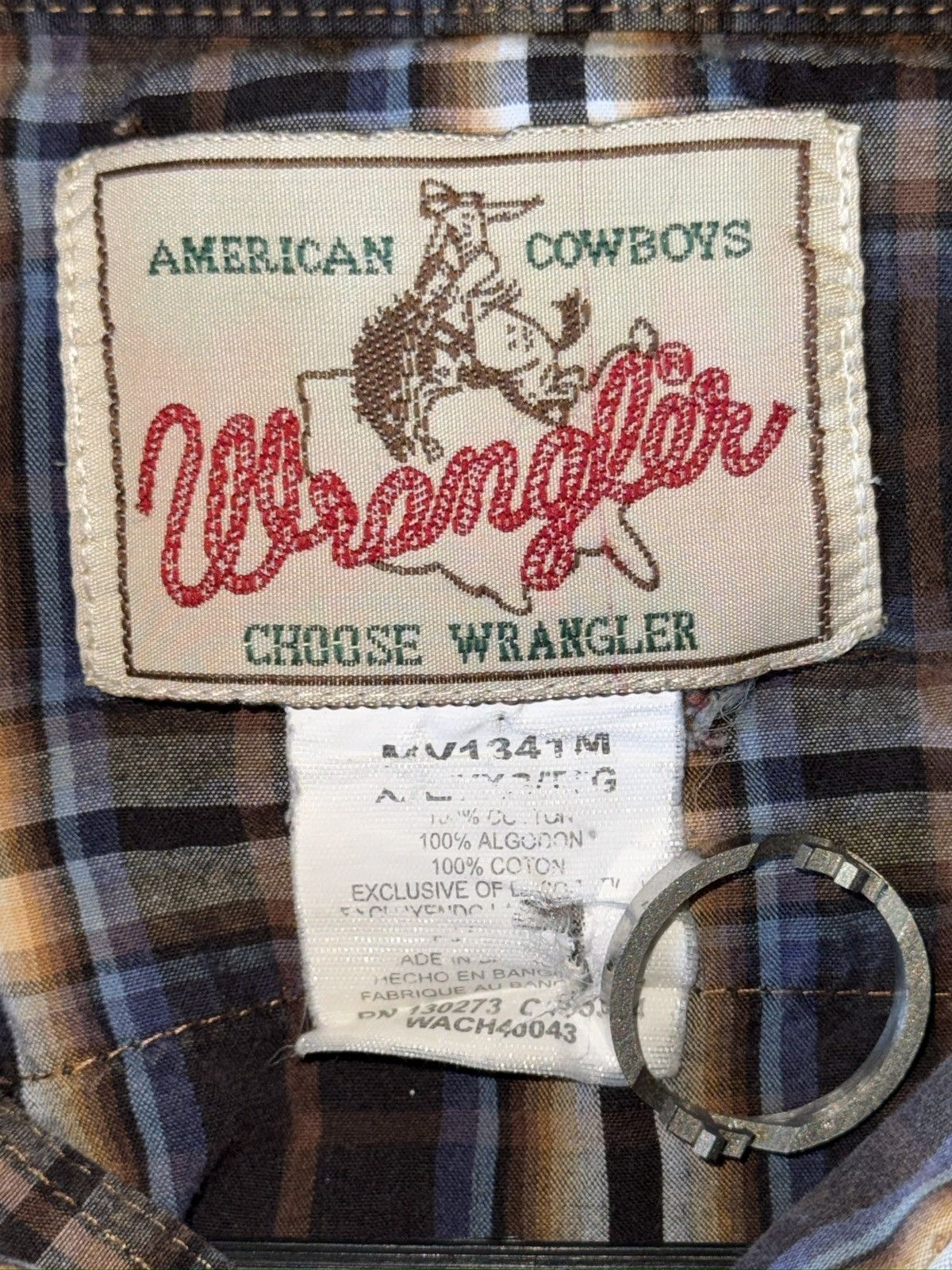 Wrangler Vintage Wrangler Pearl Snap Men’s Shirt Size US L / EU 52-54 / 3 - 5 Thumbnail