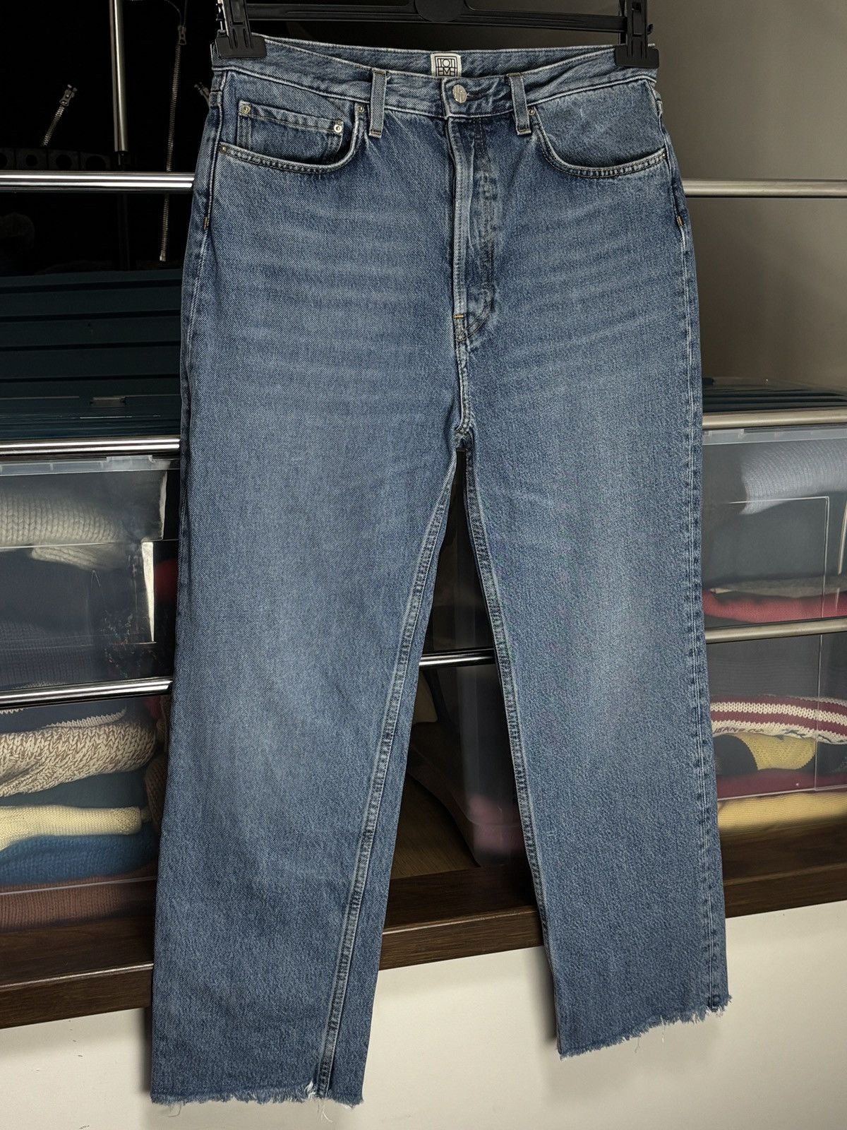Toteme Toteme classic cut denim jeans straight pants Size 30" / US 8 / IT 44 - 2 Thumbnail