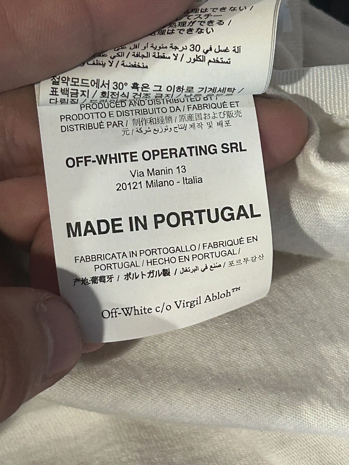 Off-White Off-White Mona Lisa “Pivot” Tee – Rare Virgil Abloh Design Size US M / EU 48-50 / 2 - 7 Thumbnail