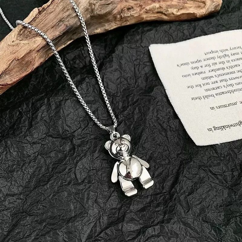Vintage Winnie the Pooh Bear Pendant Necklace Size ONE SIZE - 4 Thumbnail