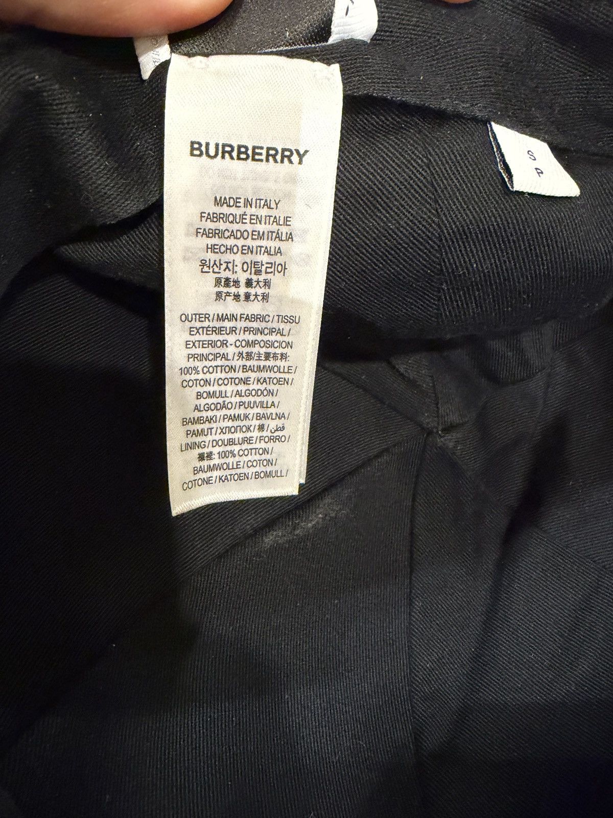 Burberry Burberry TB Icon Logo Baseball Cap Size ONE SIZE - 4 Thumbnail