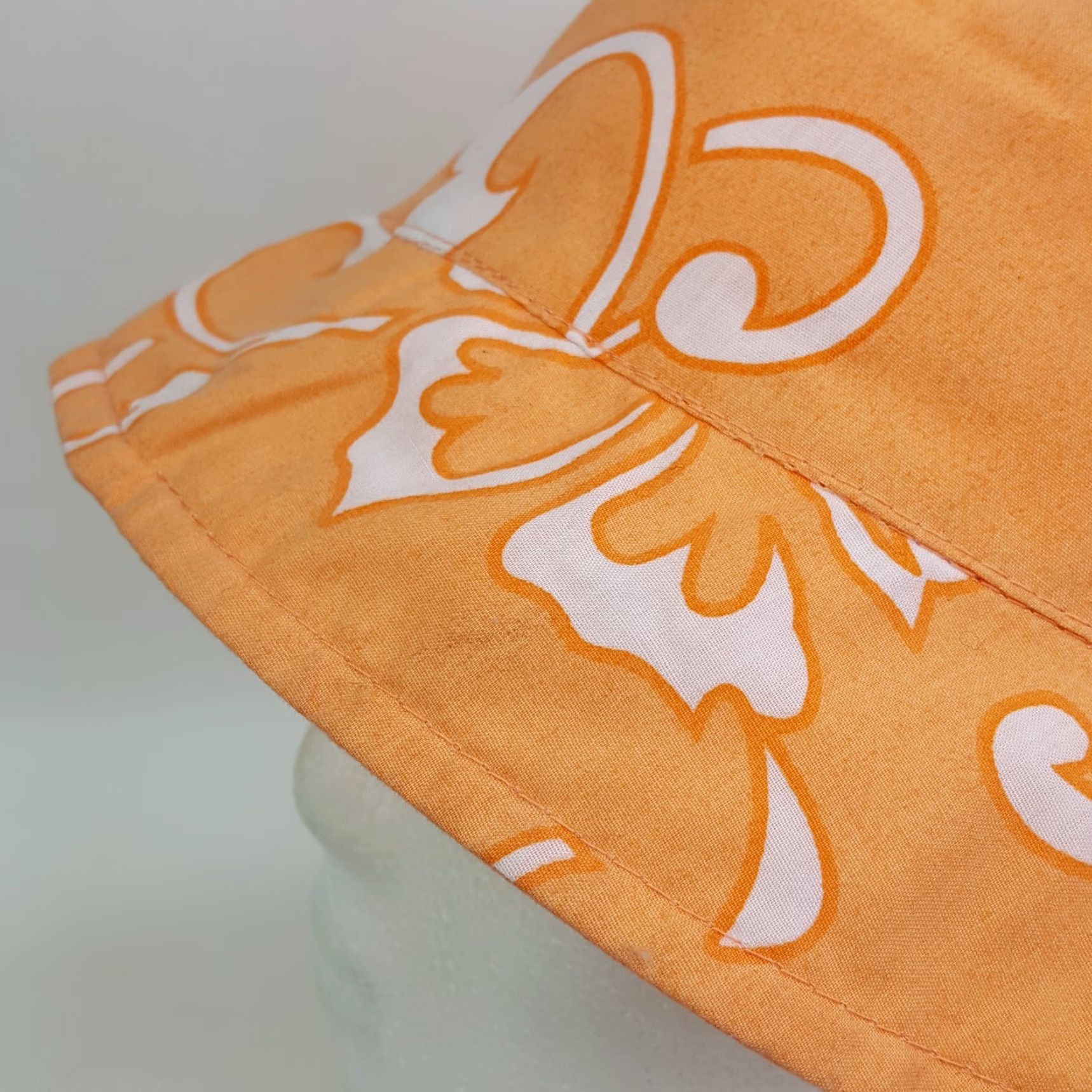 Callaway Callaway Golf Reversible Orange Women's One Size Outdoor Bucket Hat Hat Packable Twill Cotton 100% Casual Sports Outdoor 90s Womens Size ONE SIZE - 4 Thumbnail