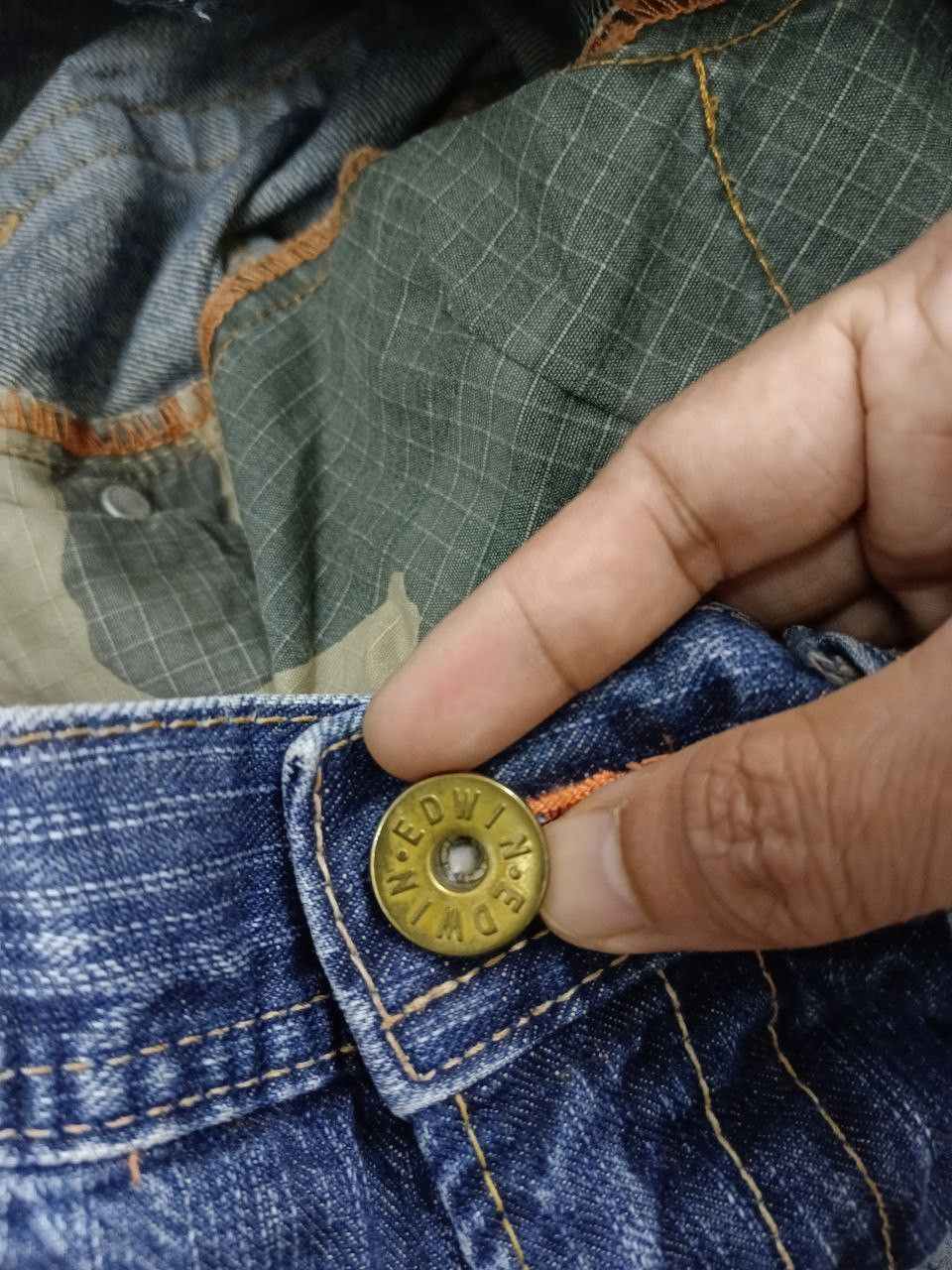 Edwin RARE🔥FLARE TWIST SICK BUSHPANTS EDWIN DENIM PANTS Size US 30 / EU 46 - 7 Thumbnail
