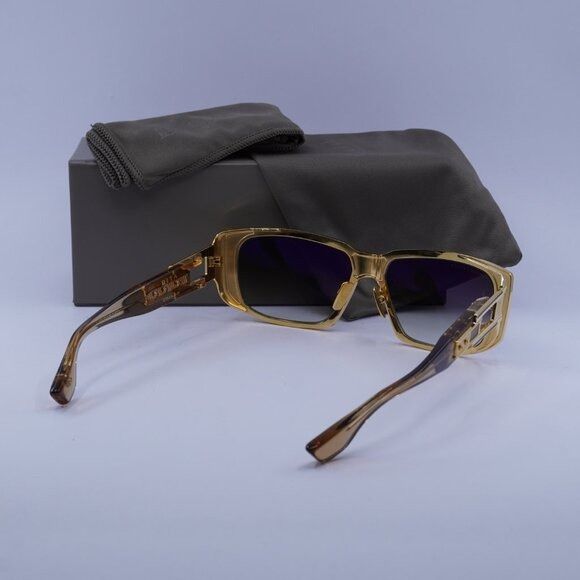 Dita Dita ZIRITH DTS-435-A-01 Sunglasses Gold Rectangle Frame Size ONE SIZE - 11 Thumbnail