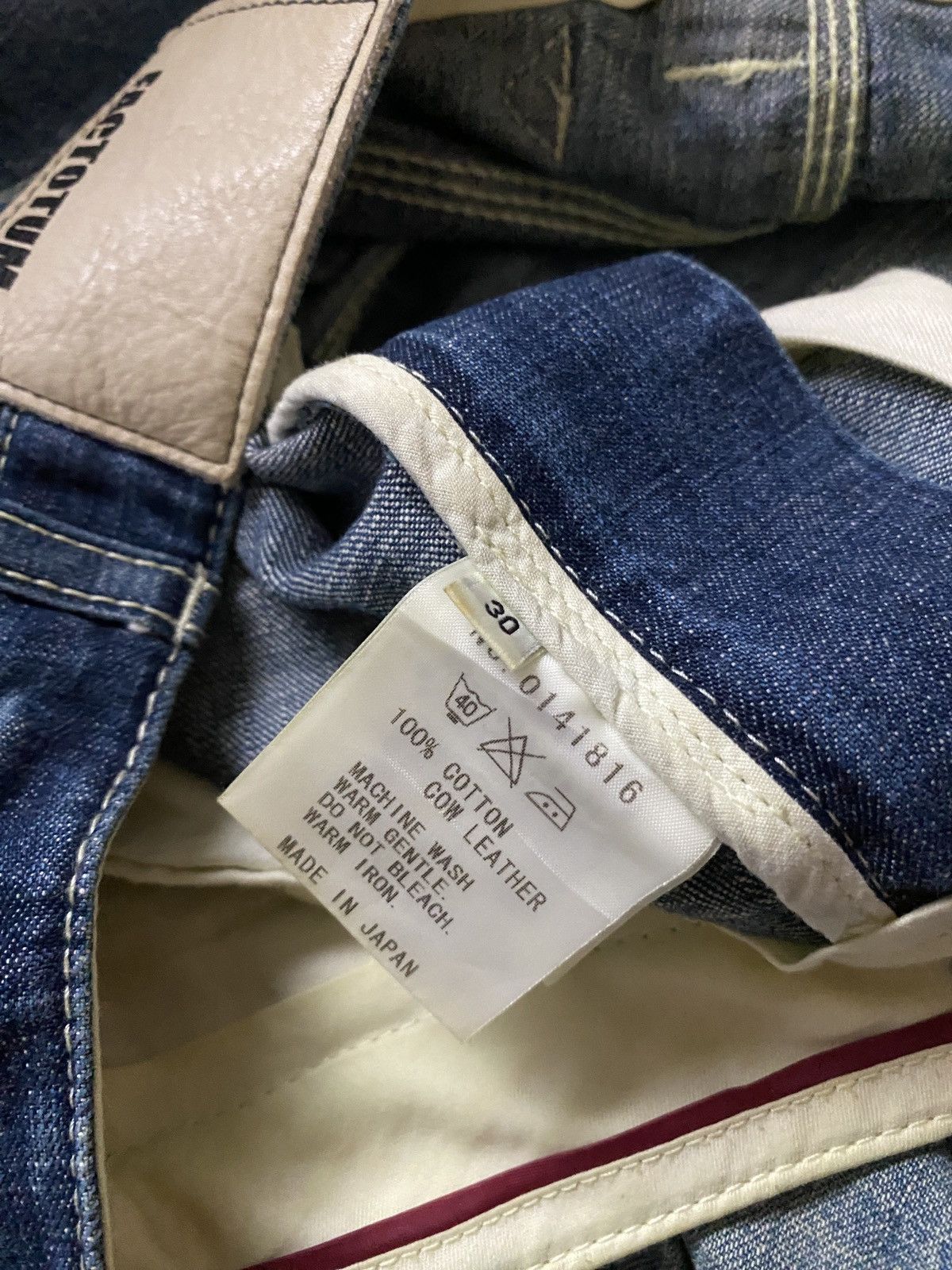 FACTOTUM 2000'e Factotum Flared Carpenter Buckle Denim Size US 30 / EU 46 - 10 Thumbnail