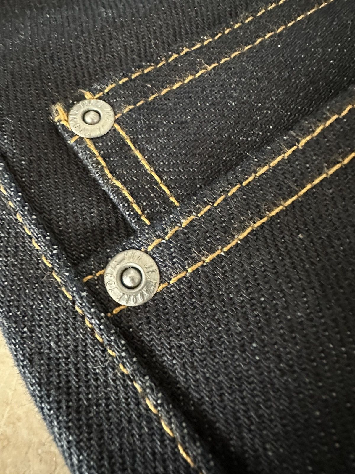 Naked & Famous Elephant Ten Heavyweight Selvedge Size US 30 / EU 46 - 4 Thumbnail