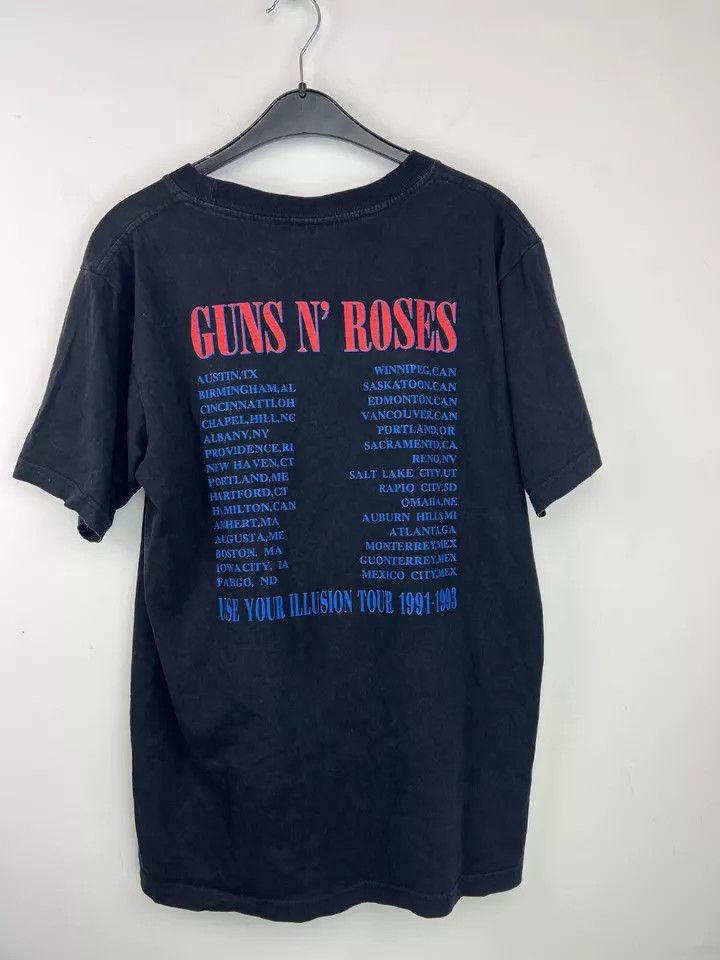 Vintage Vintage 90’s Guns N Roses Use Your Illusion Tour 1991-1993 Size US L / EU 52-54 / 3 - 7 Thumbnail