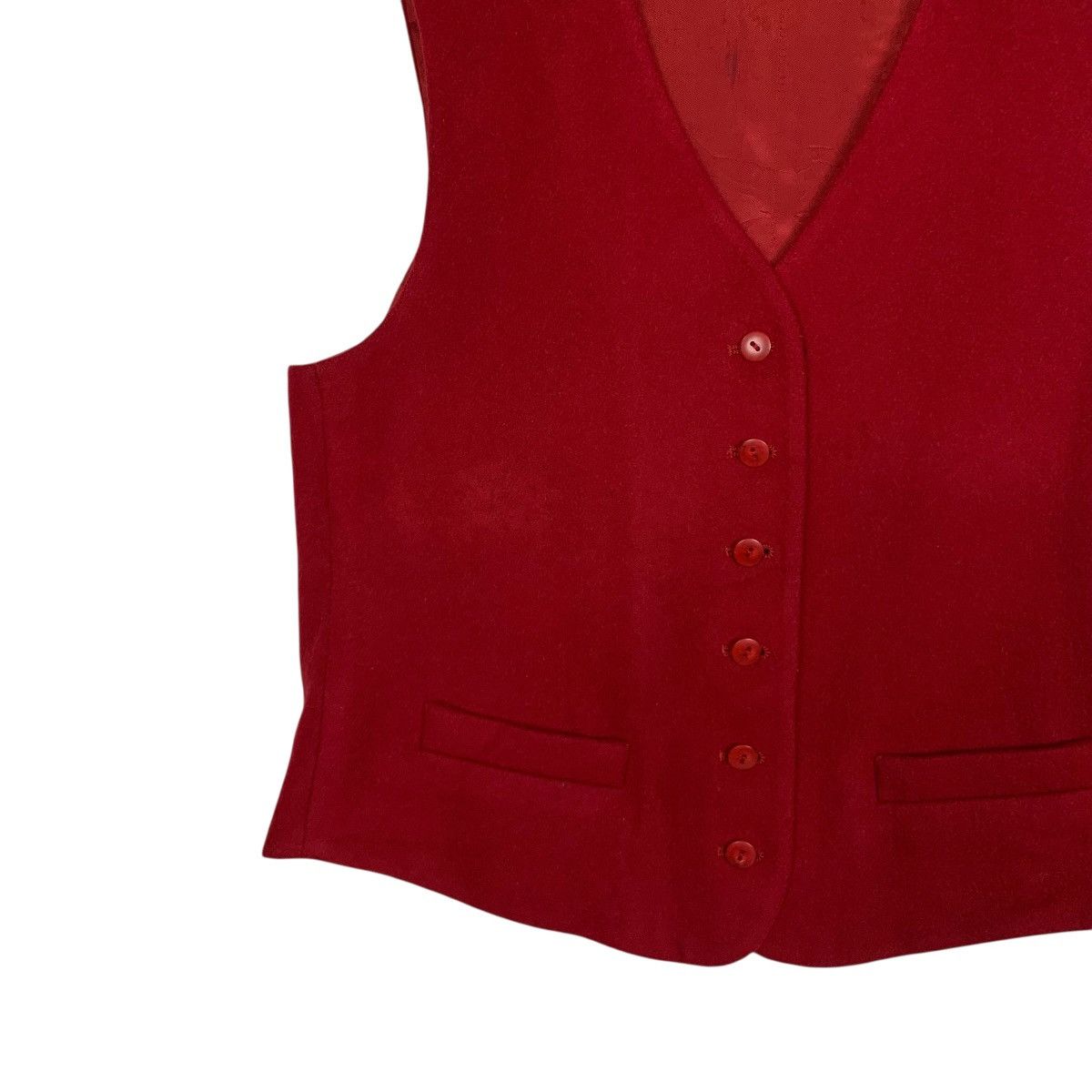 L.L. Bean L.L.BEAN Vest Button Jacket#2935-C133 Size M / US 6-8 / IT 42-44 - 5 Thumbnail