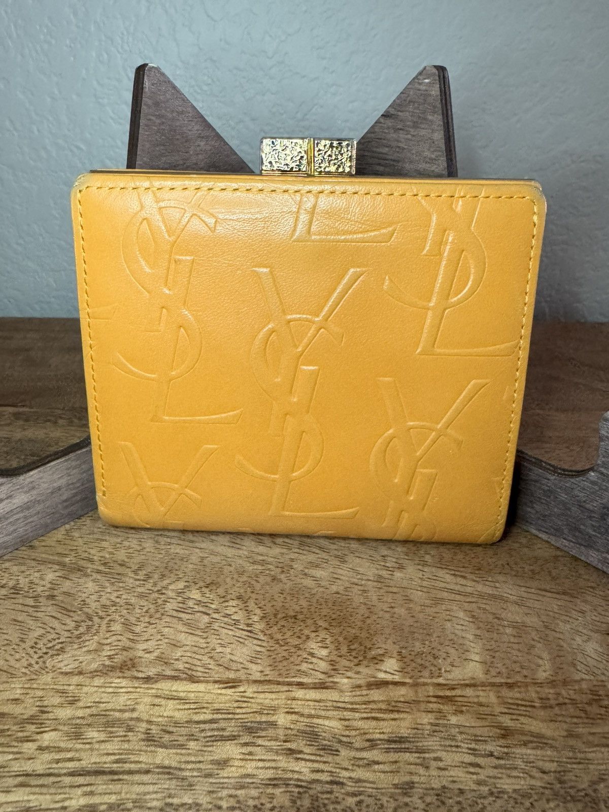 Yves Saint Laurent YSL kisslock wallet Size ONE SIZE - 2 Thumbnail
