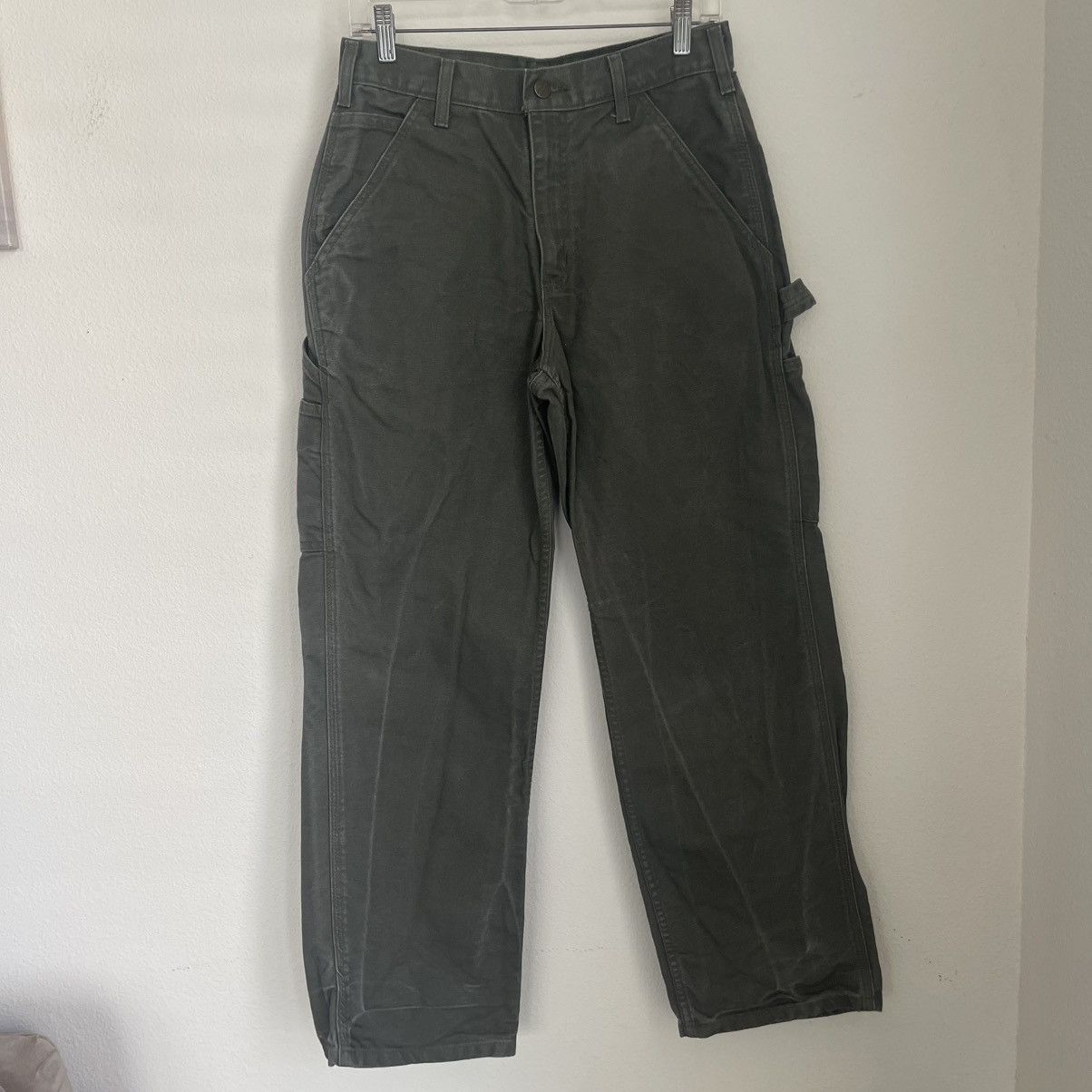 Carhartt Carhartt Washed Army Green 8 Pocket Pants Size US 30 / EU 46 - 2 Thumbnail
