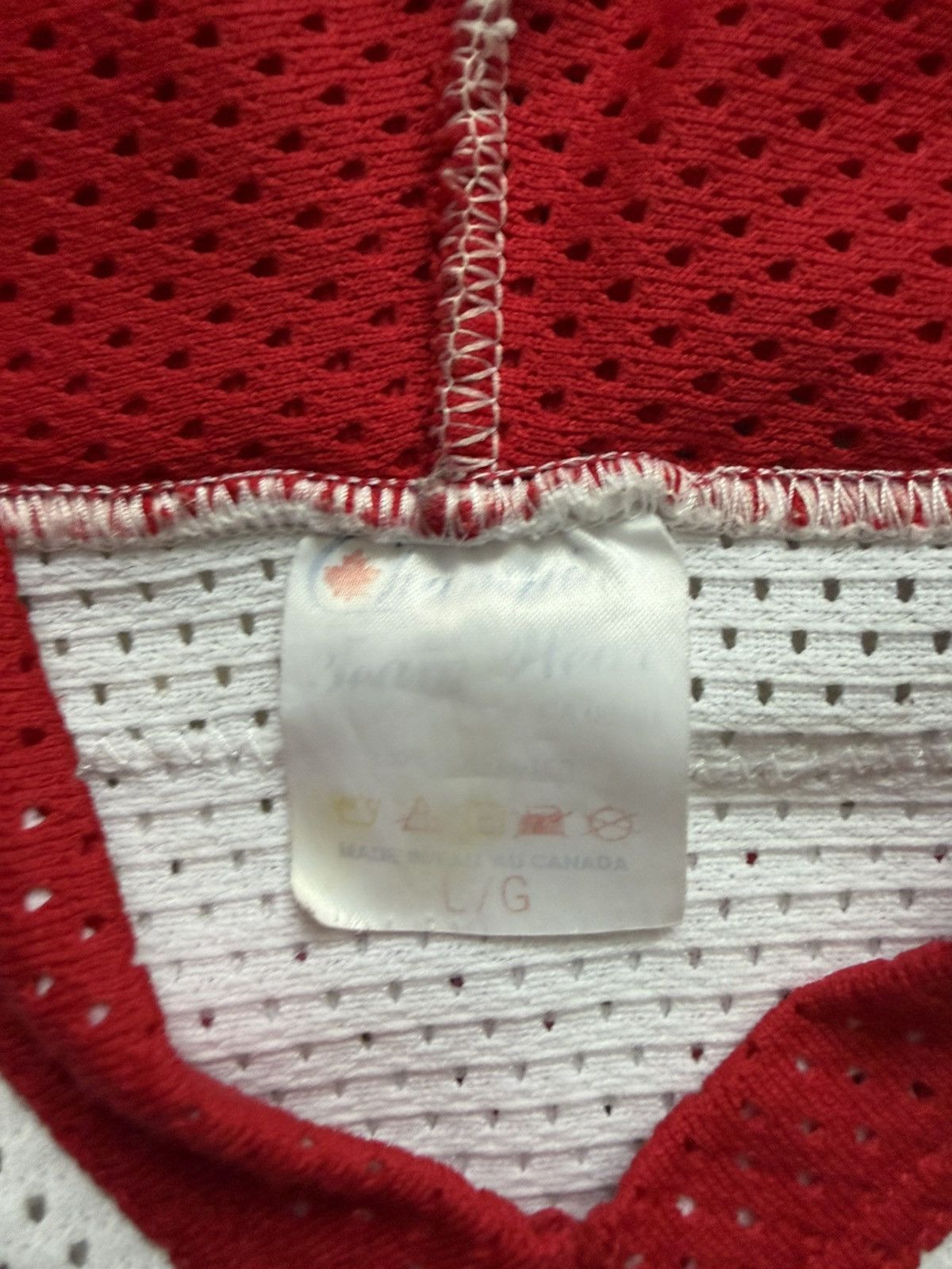 Other Vintage Jersey 90s of the Canadian youth hockey team Size US L / EU 52-54 / 3 - 9 Thumbnail