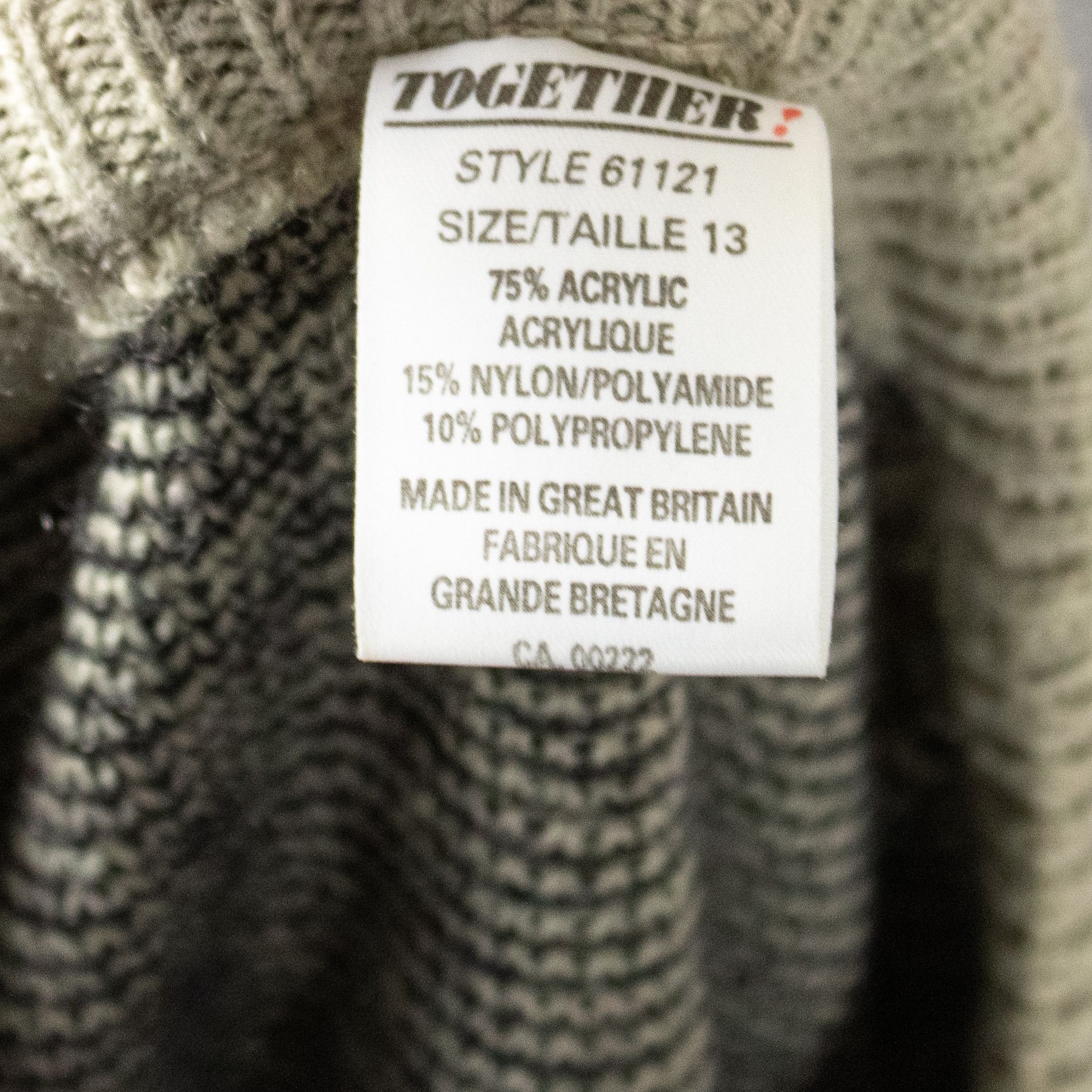 Japanese Brand VTG 90's Diamond Pattern Oversize Knitted Crewneck Sweater Size US L / EU 52-54 / 3 - 6 Thumbnail